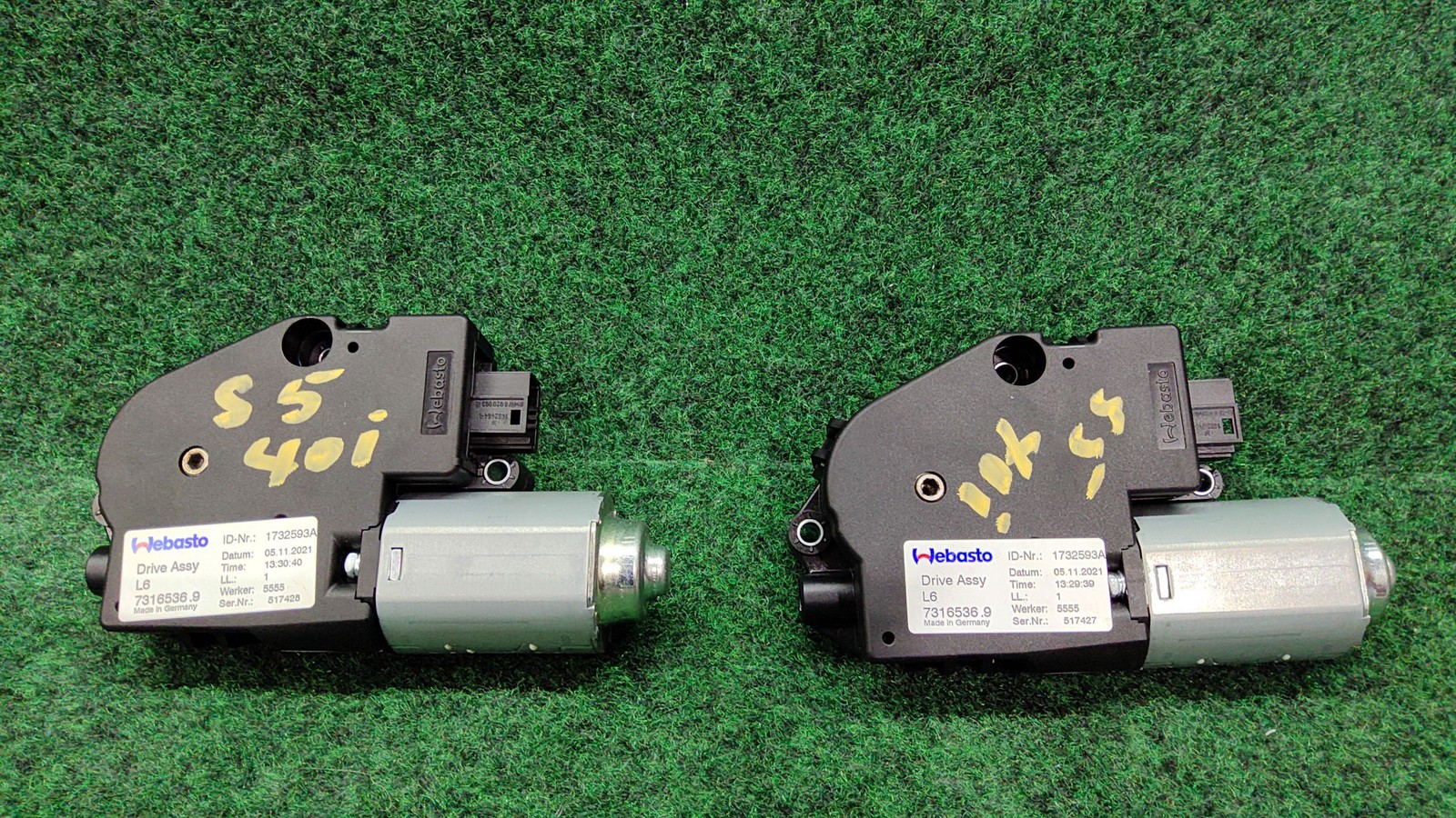 2020-2023 BMW 540i Sunroof Motor OEM 67617316535