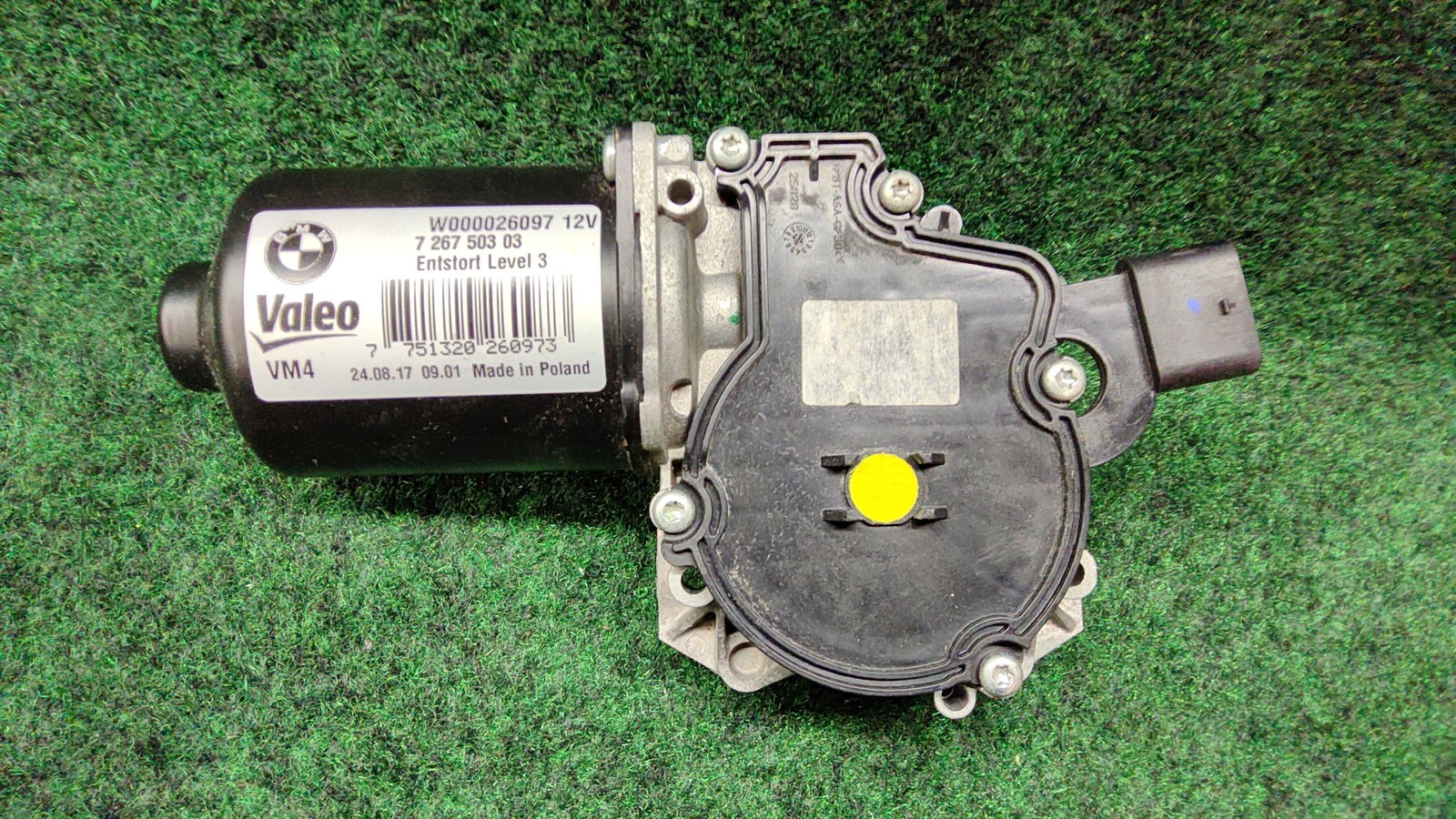 2012-2023 BMW 330i Wiper Motor Front OEM 52107325523 52107325517