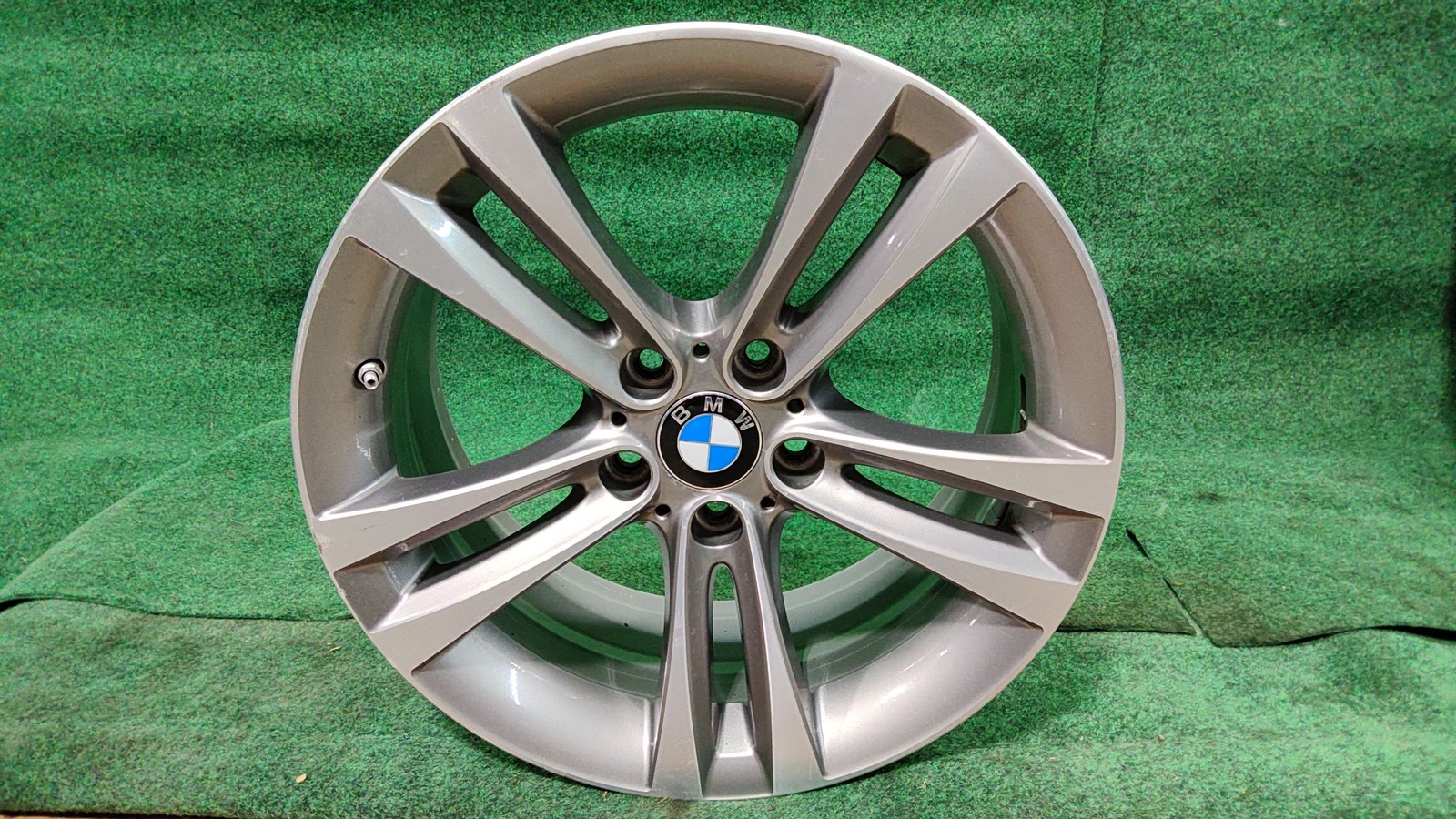 17- 19 BMW Wheel 18x8 5 Spoke Double Flared Spoke OEM 36116796247