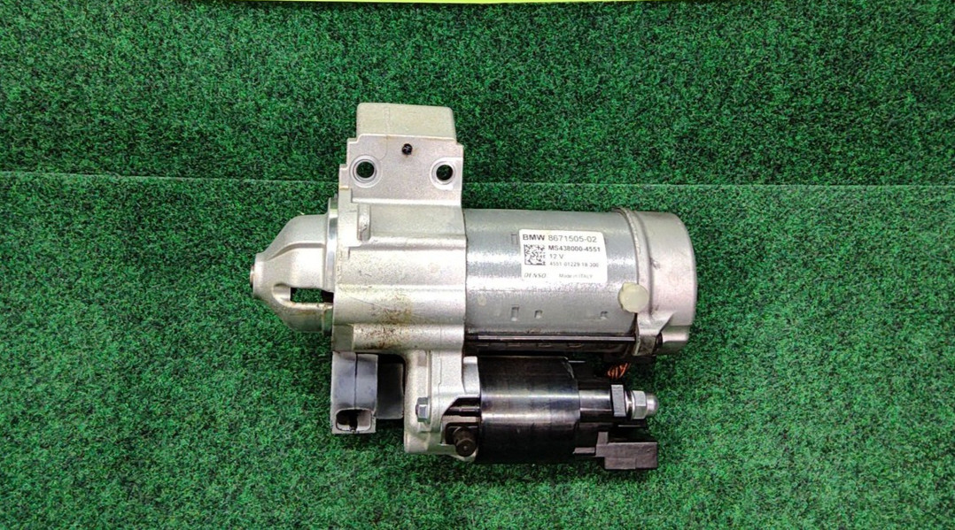 2019-2023 BMW X5 3.0L Engine Starter Motor OEM 12418671505