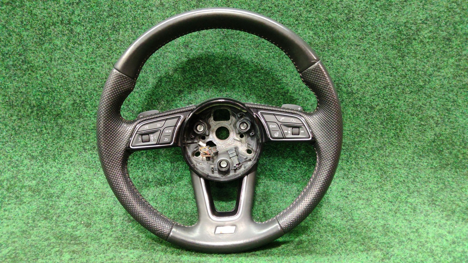 2018-2019 Audi A5 Sportback Steering Wheel Black Oem 8w0419091da 8w0419502f
