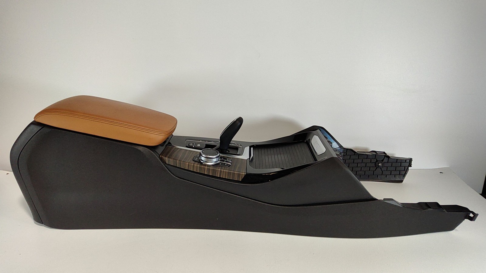 2018-2021 BMW X3 Front Console Black Floor Shifter iDrive OEM 51165A03A73