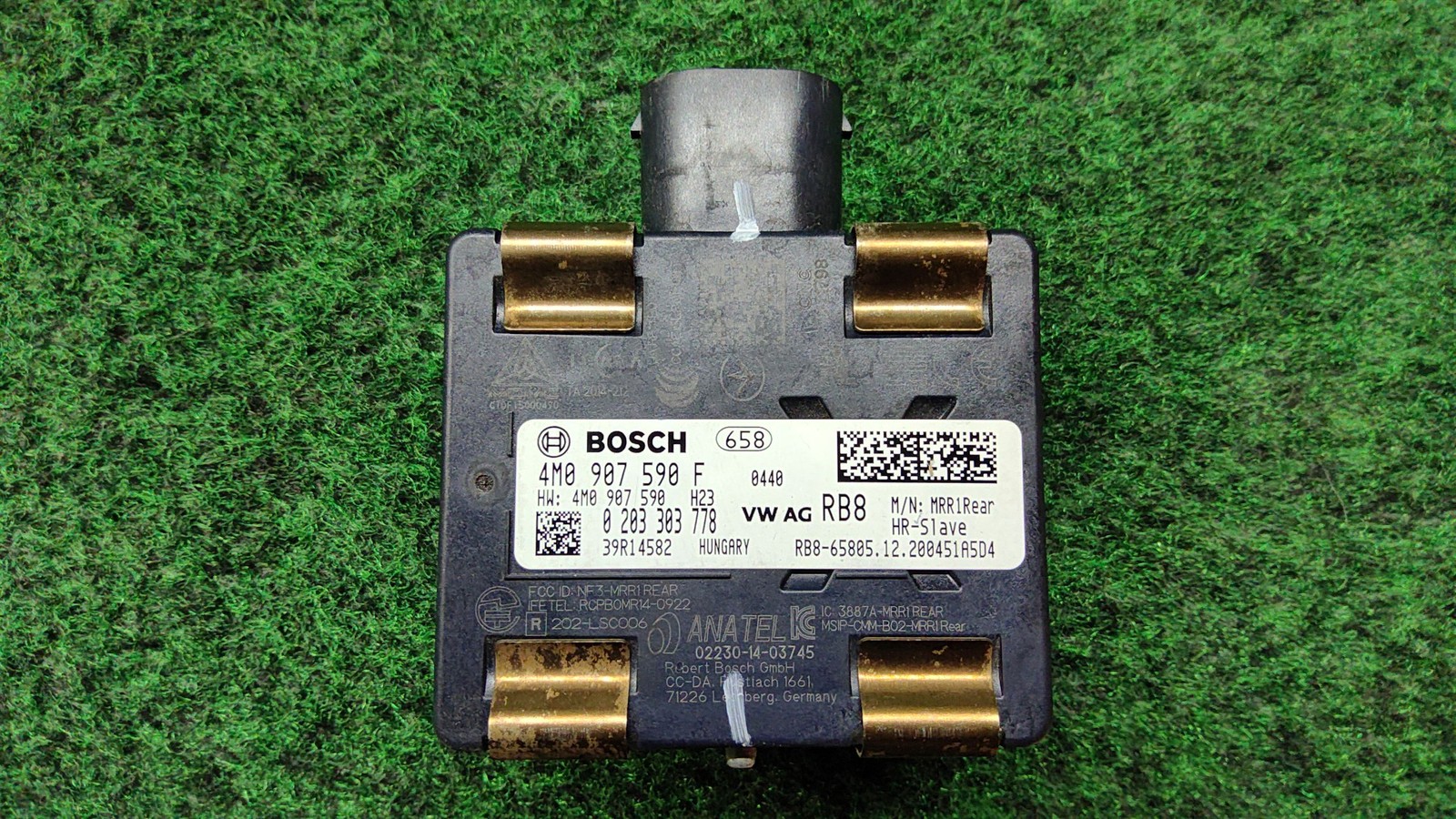 2019-2024 Audi A4 Rear Left Blind Spot Radar Module Oem 4m0907590f