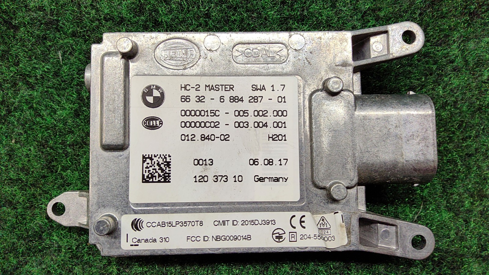 2014-2020 BMW 330i Radar Detector Right OEM 66326884287 Original