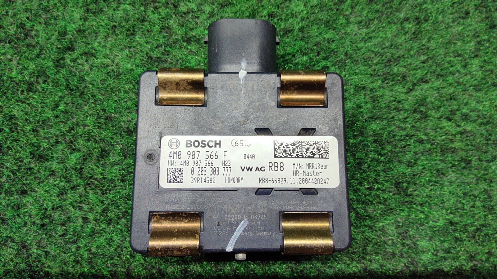 2019-2024 Audi A4 Rear Right Blind Spot Radar Module Oem 4m0907566f