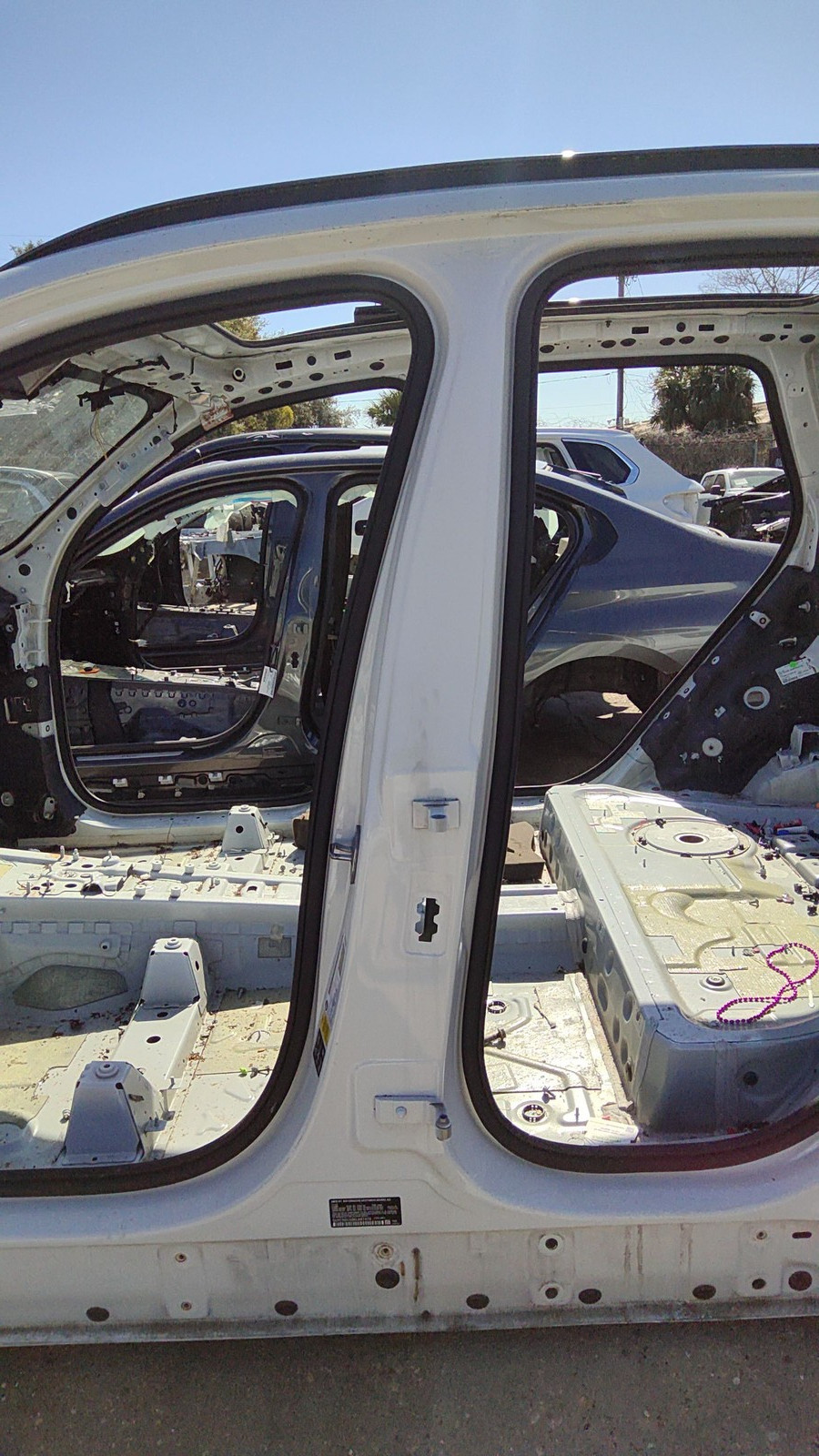 2019-2024 Bmw X5 Body B Pillar Left MINERAL WHITE/A96 Oem 41007955029