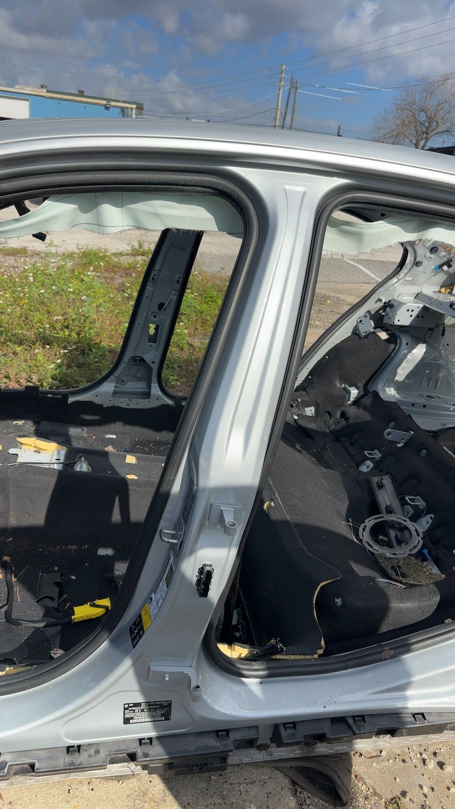 2012-2018 BMW 330i Center Pillar Left Driver Side OEM