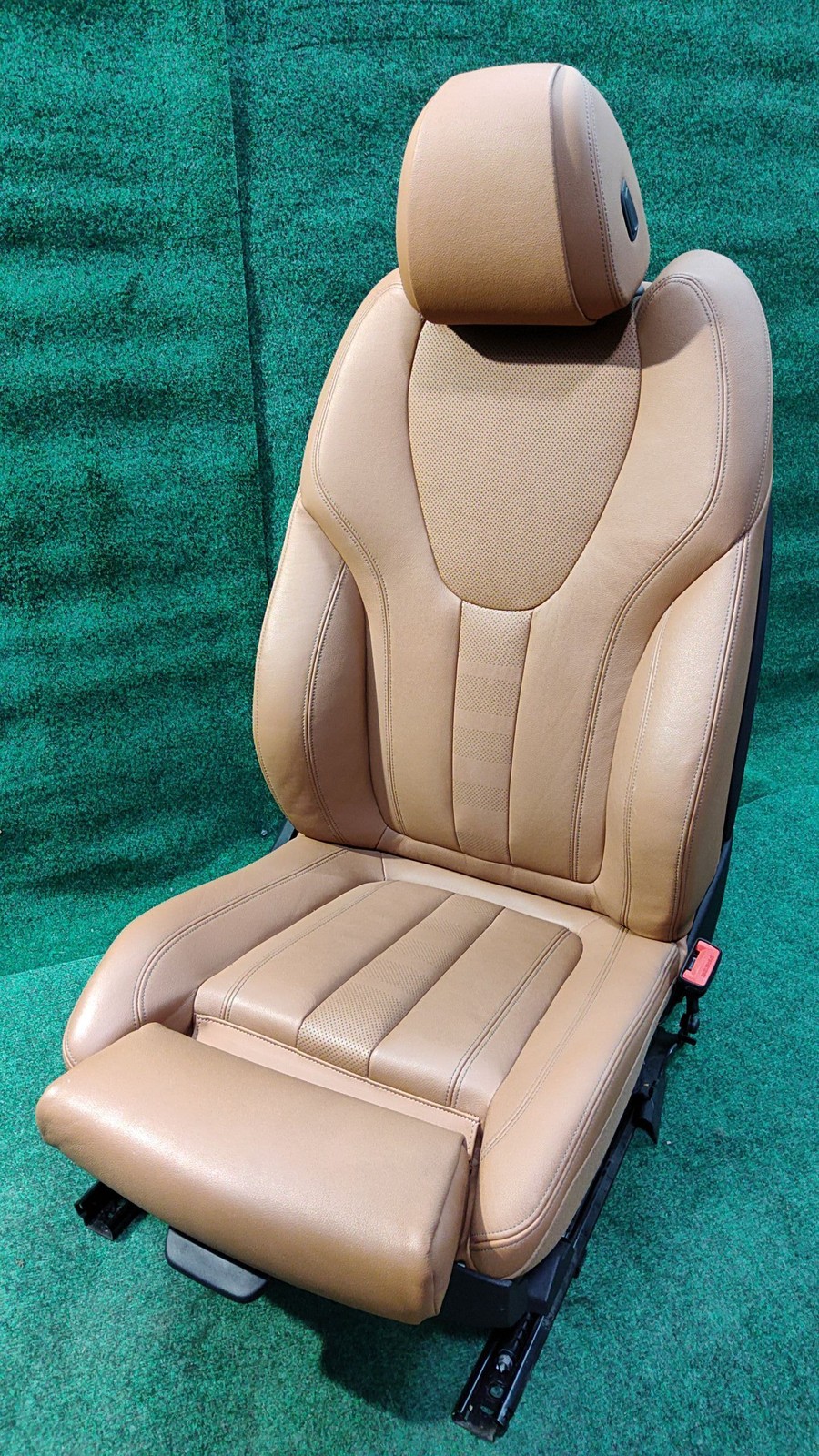 2019-2023 BMW X5 Front Right Passenger Seat Leather Cognac MCRI OEM