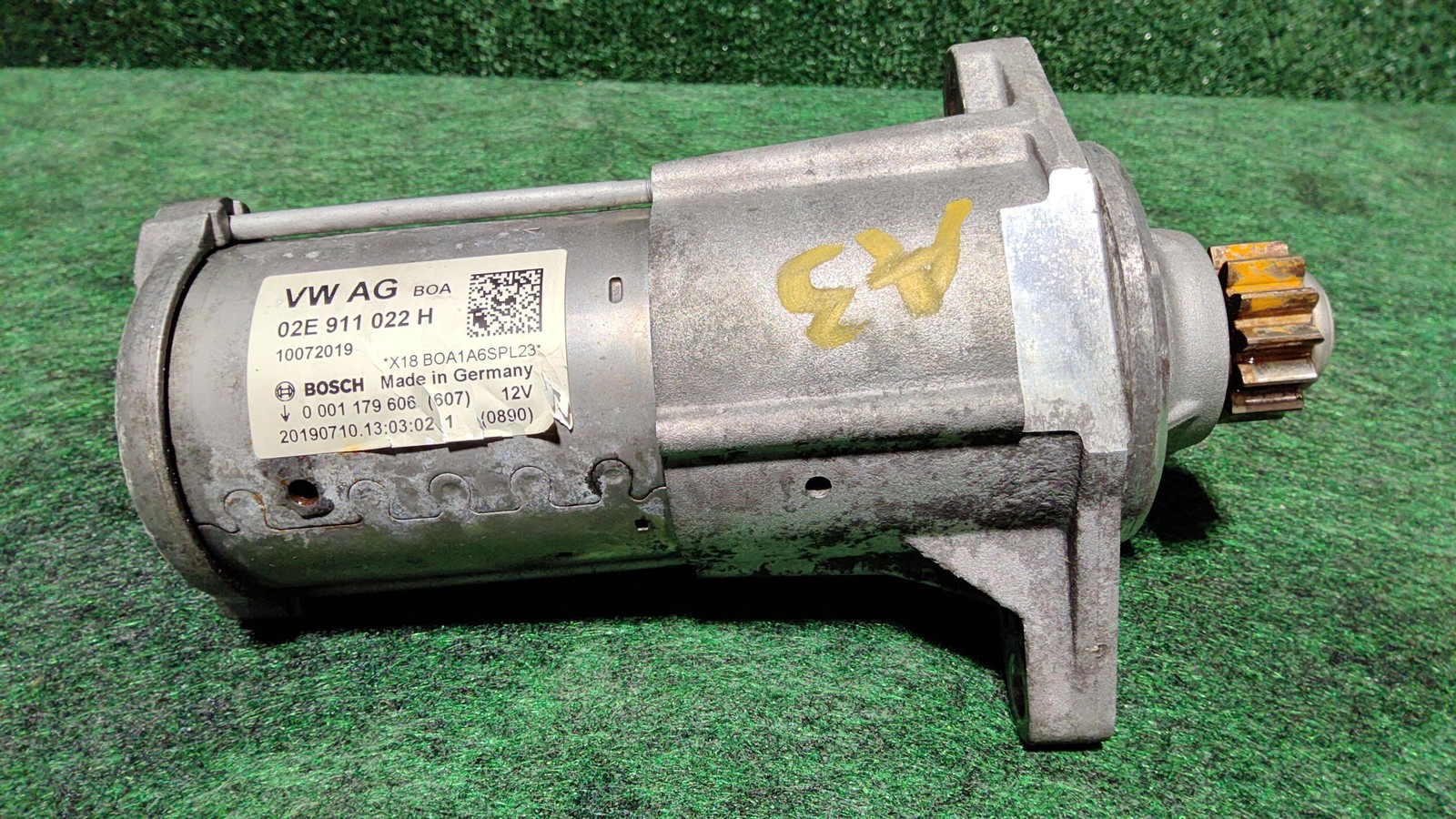 2015-2020 Audi A3 Quattro Engine motor Starter Oem 02e911022h