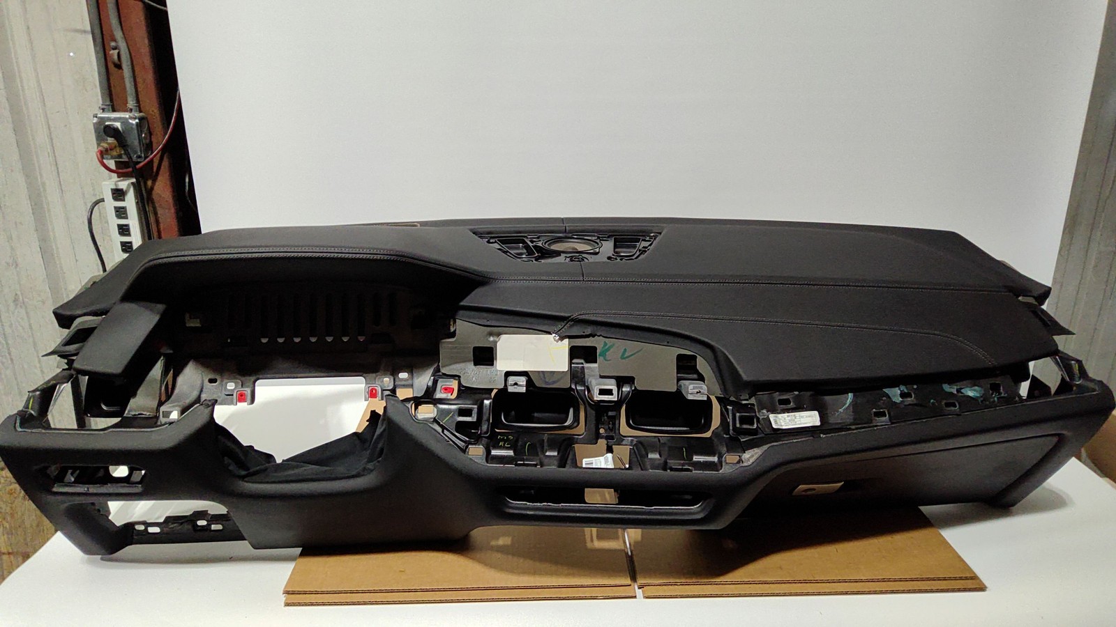 2019-2023 BMW X5 Dashboard Panel Assembly Leather Black OEM 51459471918