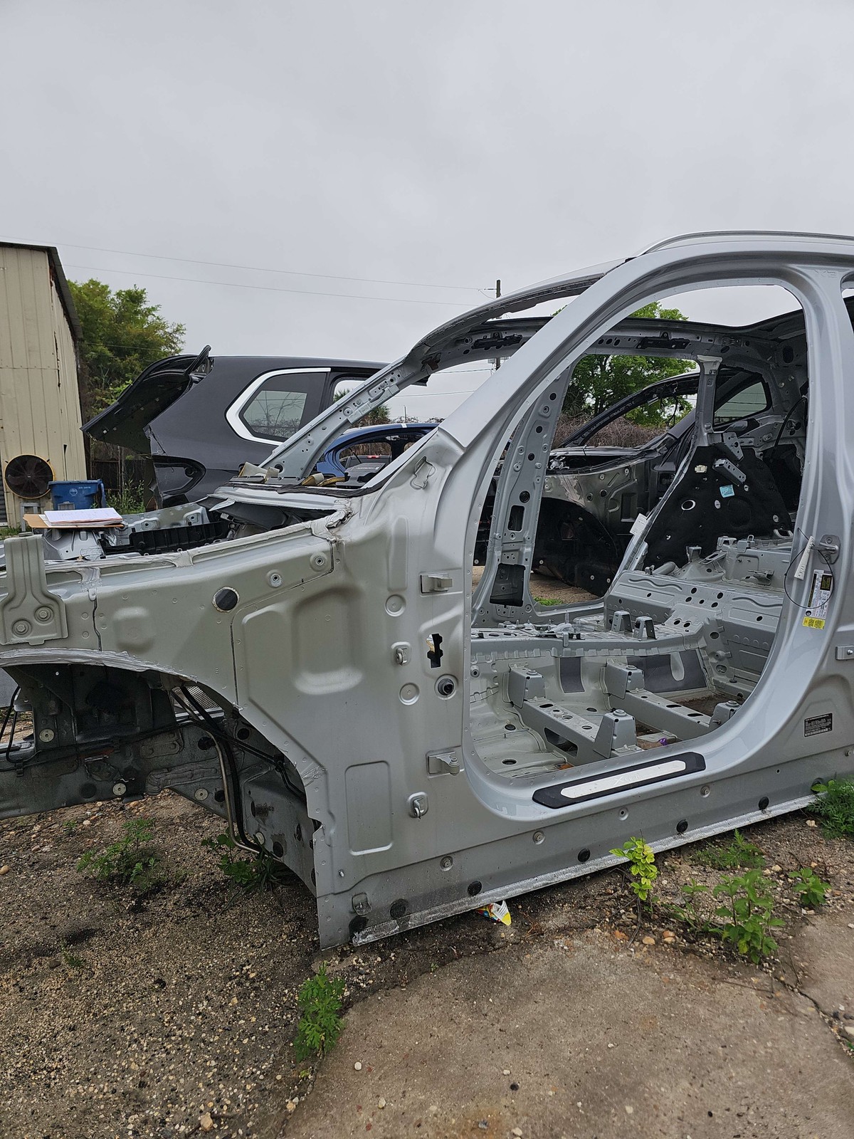 2018-2023 Bmw X3 A Pillar Body Frame Left Glacier Silver/a83 Oem 41007494061