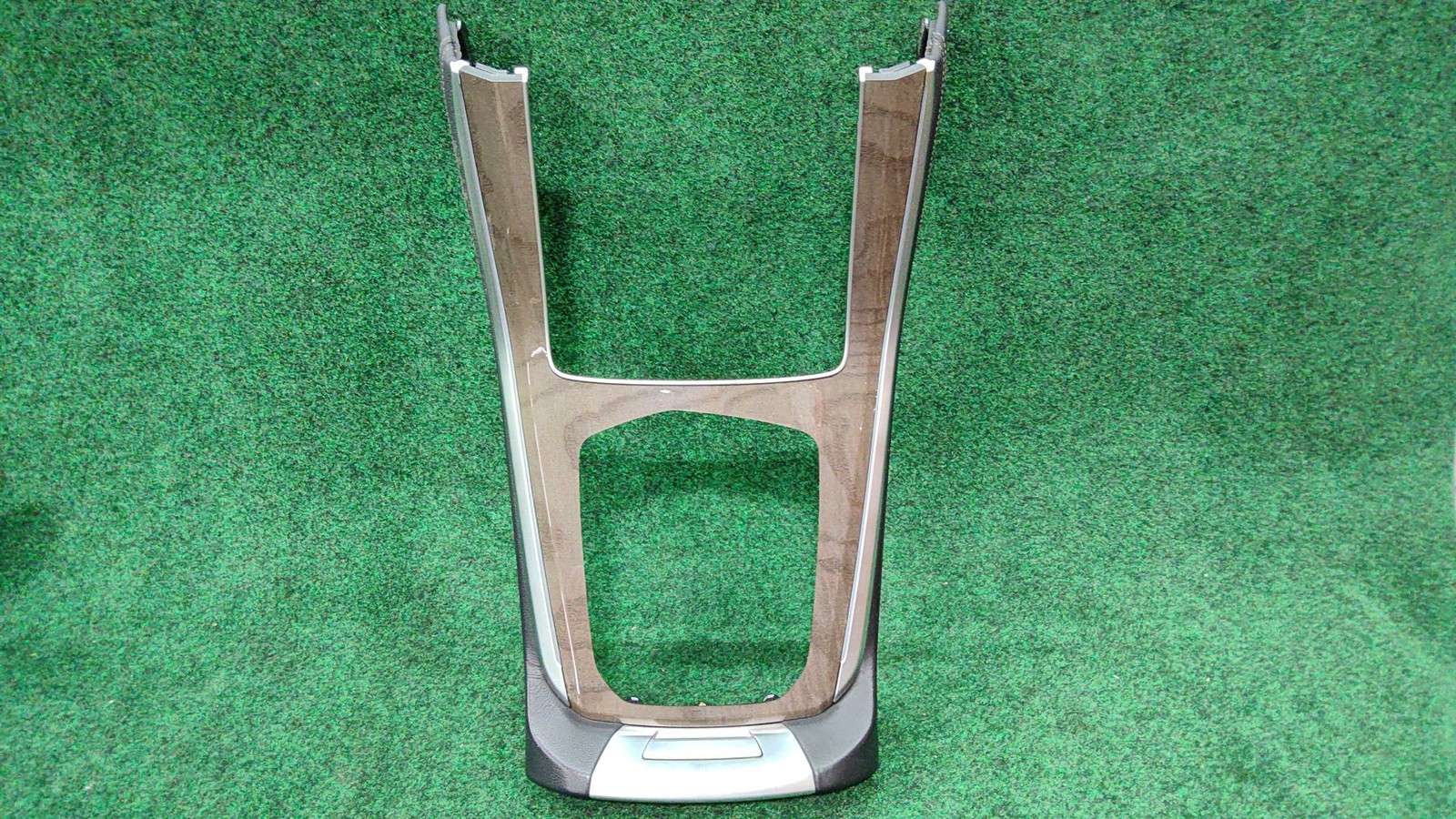 2019-2023 BMW X5 Center Console Wood Trim Front Silverstone OEM 16986502004