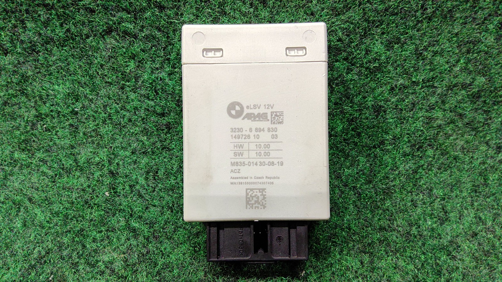 2020-2023 Bmw X6 M50i Control Unit Anti-slide Rail Oem 61355a16090 Original