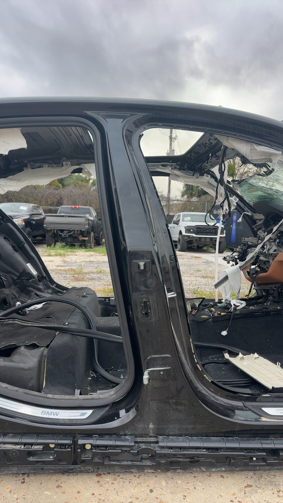 2019-2023 Bmw 540i Rh Center Pillar Oem 41007437594