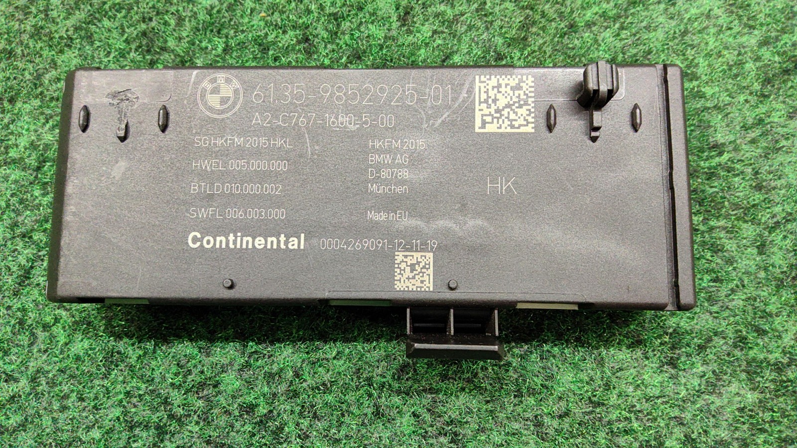 2018-2024 Bmw X3 Liftgate Control Module Oem 61355a19db2