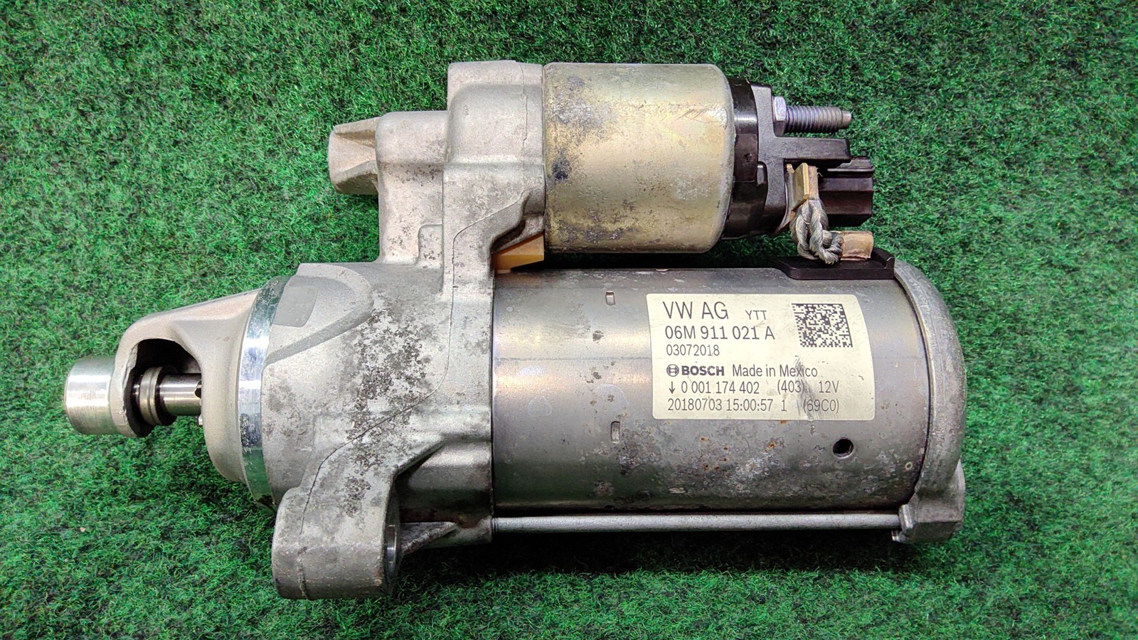 2018-2021 Audi SQ5 Starter Motor 54k Miles Oem 6m911021