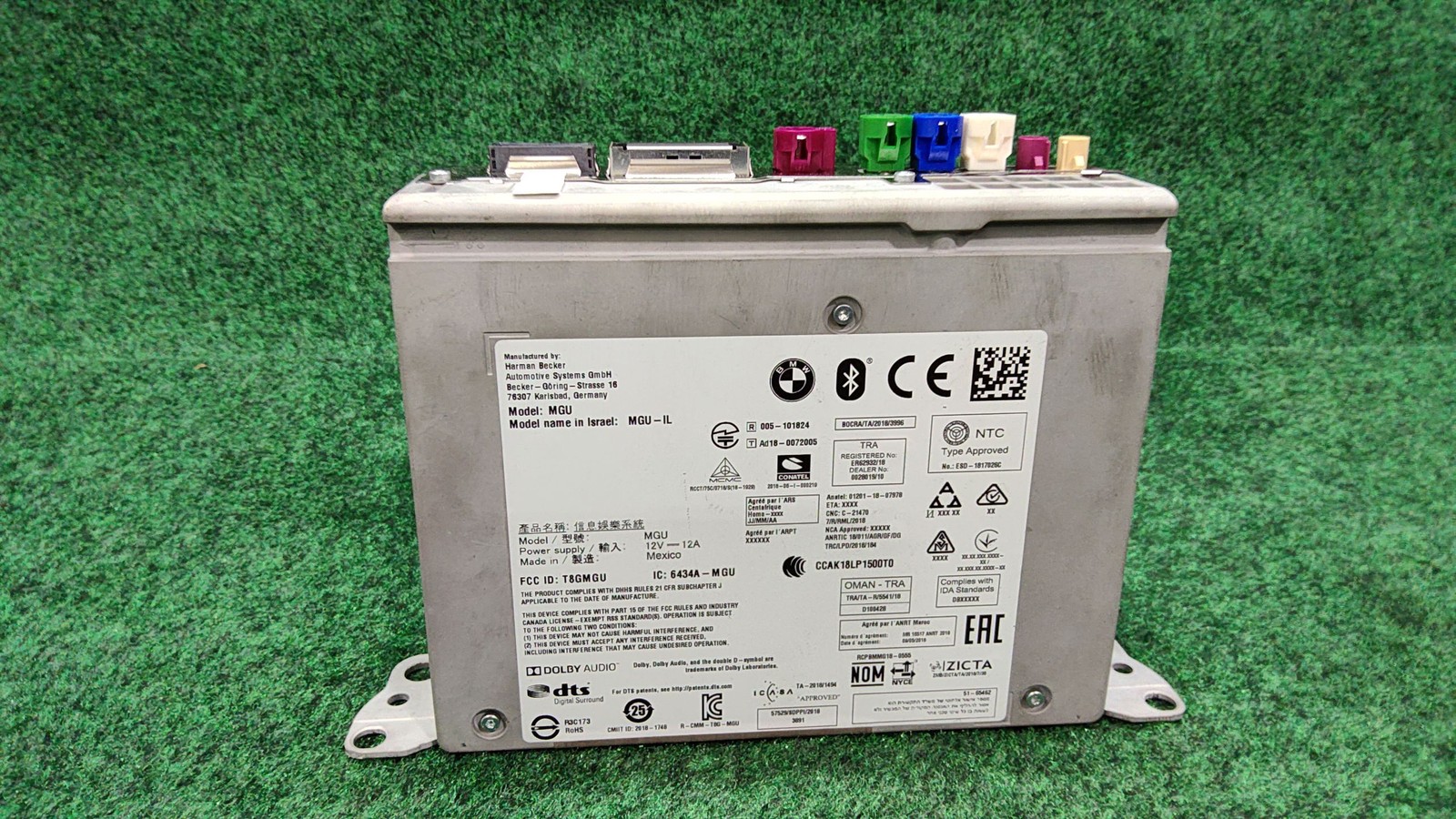 2019-2022 BMW X5 Radio Audio Receiver Control Module Unit OEM 65129842165