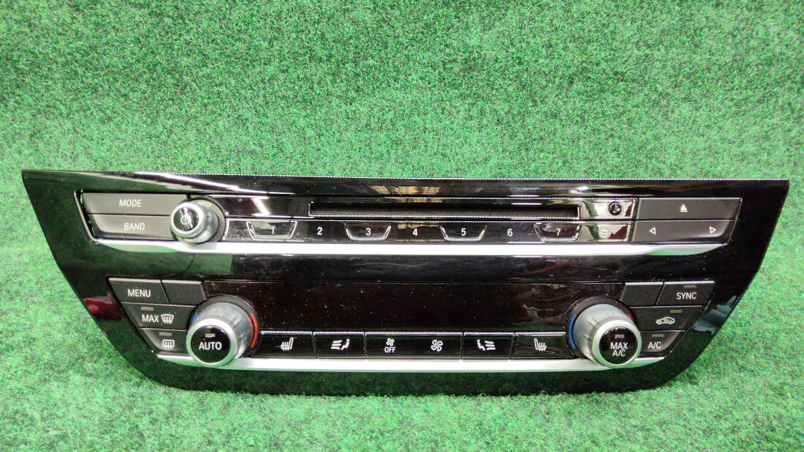 2018-2021 BMW X3 Heater A/C Control Switch Panel OEM 52107414584