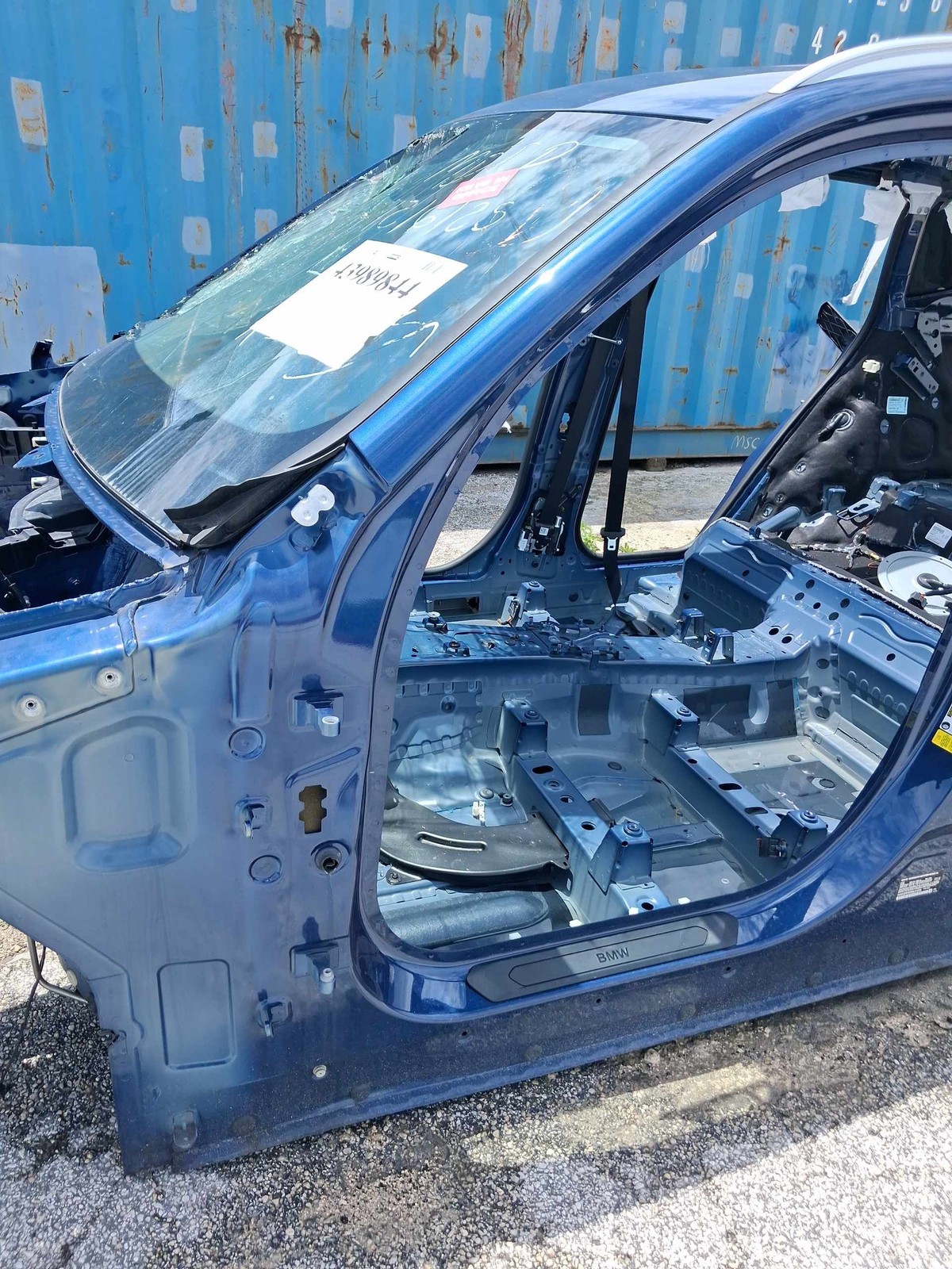 2018-2024 Bmw X3 Left A-pillar Body Frame Phytonic Blue C1m Oem 41007494061