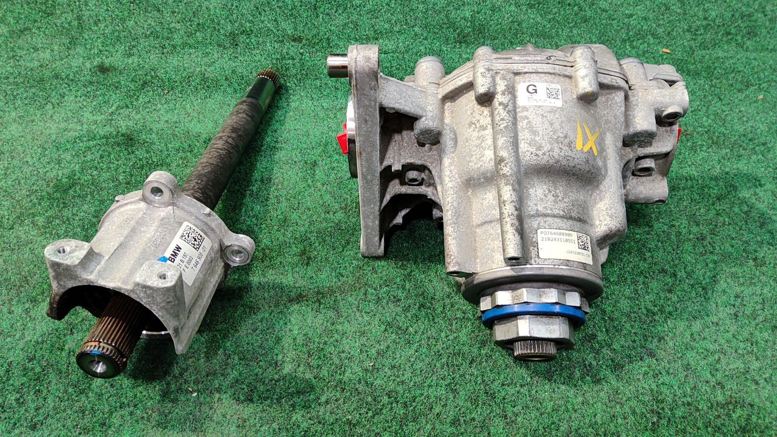 2016-2022 Bmw X1 Xdrive28i Rear Differential 27k Mle Oem 27107646889