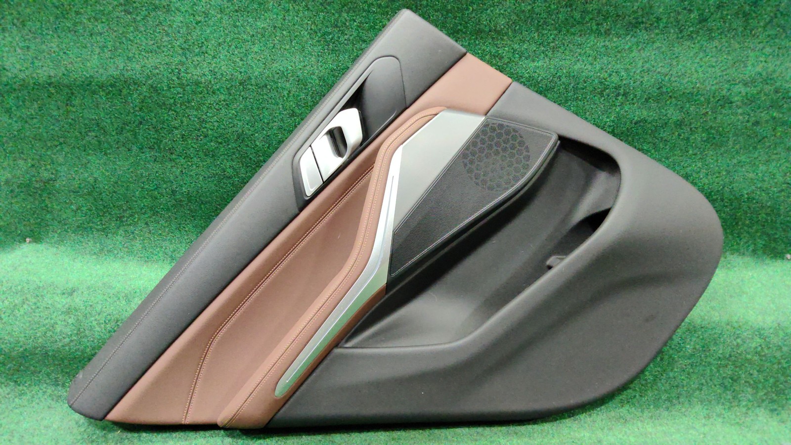 2019-2022 BMW X5 Rear Left Inner Door Trim Panel Vernasca Coffee OEM 51429474169