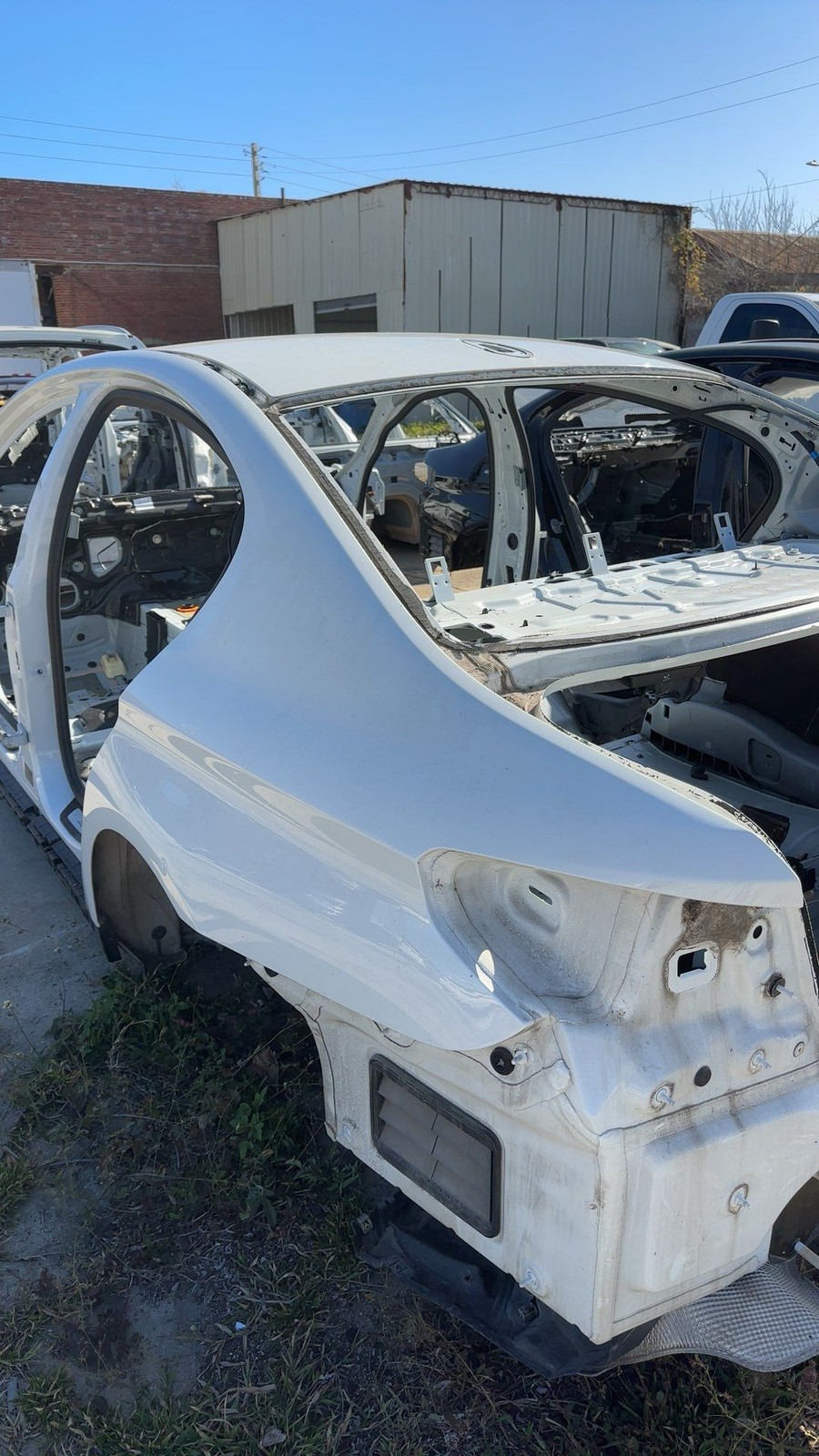 2017-2023 BMW 530i Rear Left Side Quarter Panel Alpine White/300 OEM 41007437519