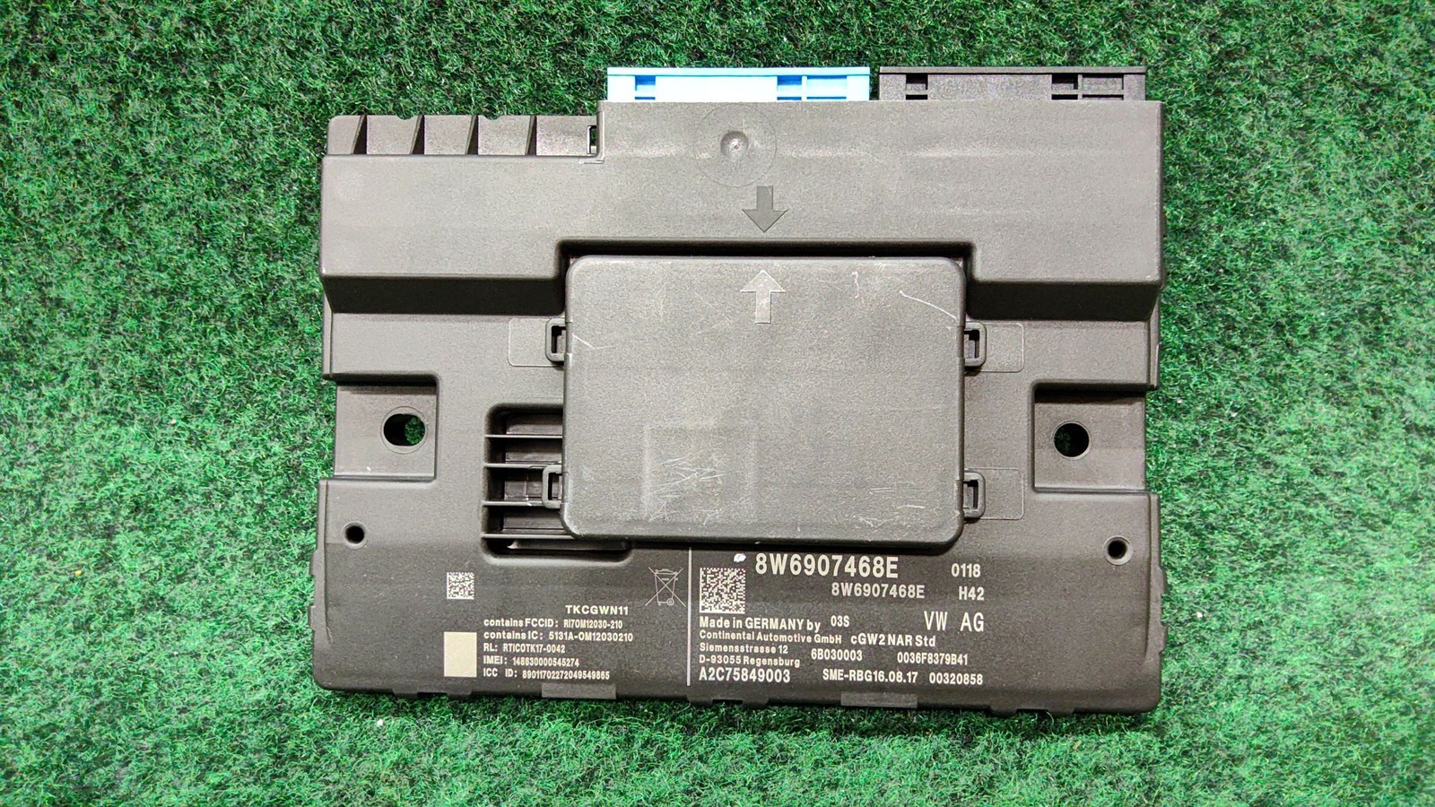 2017-2020 Audi Q7 Quattro Interface Gateway Control Module Oem 8w6907468e