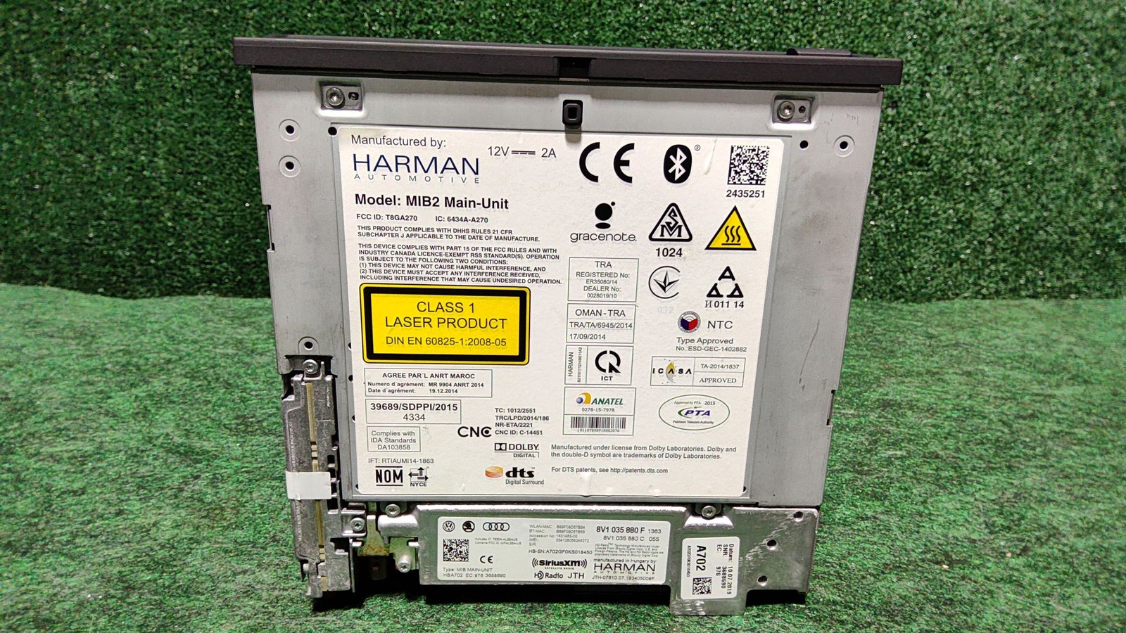 2015-2020 Audi A3 Quattro Central Computer Control Unit Oem 8v1035890f