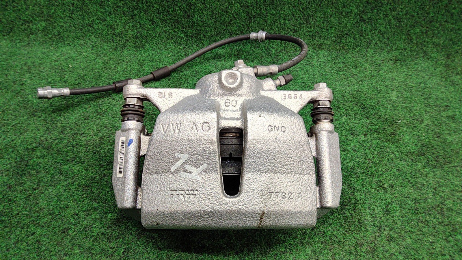 2019-2025 Audi Q3 Left Front Caliper Assembly 3k Mls Oem 3c0615123 / 3q0615125