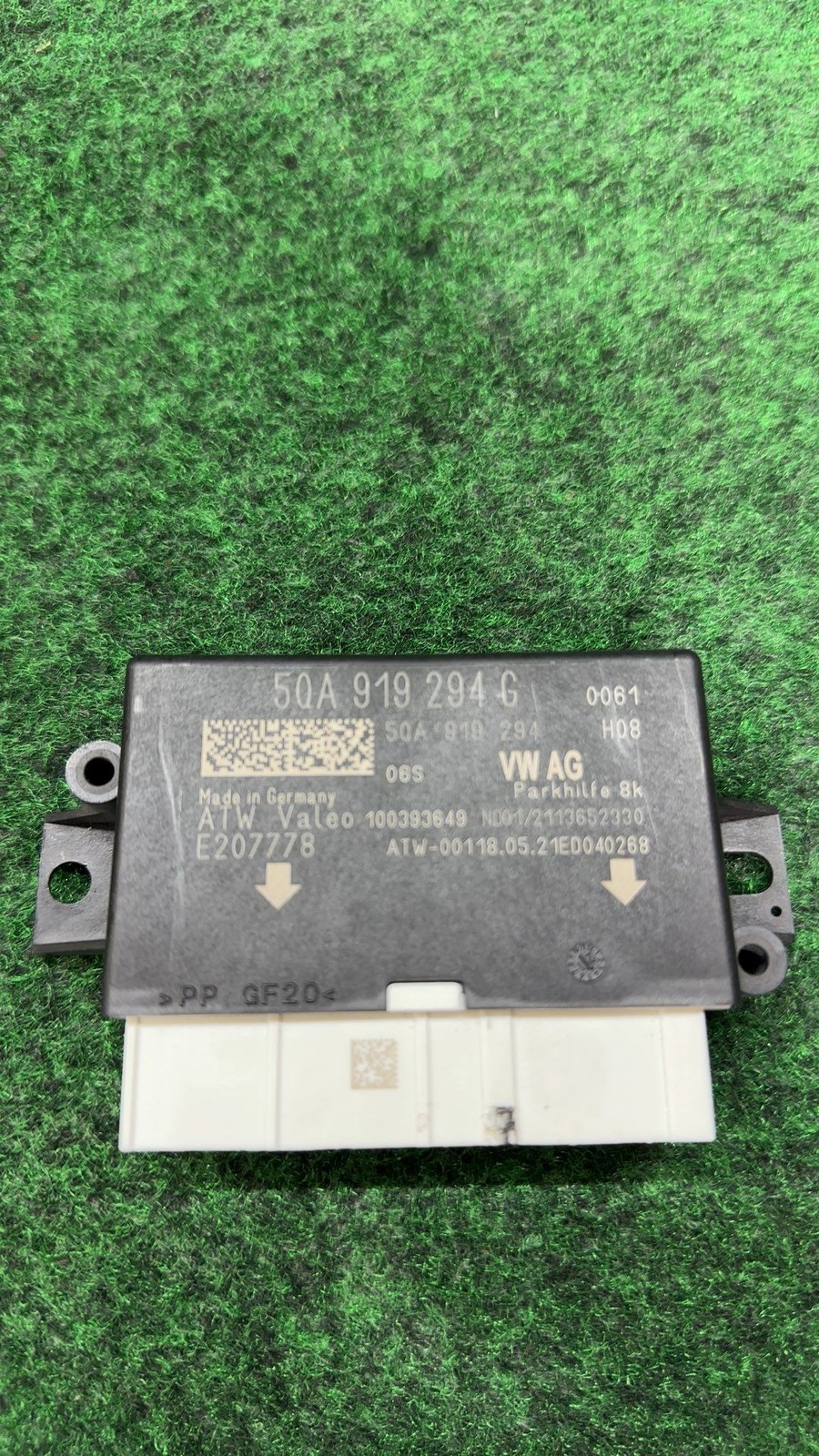 2019-2021 Audi Q3 Control Module Parking Sensor Oem 5qa919294g