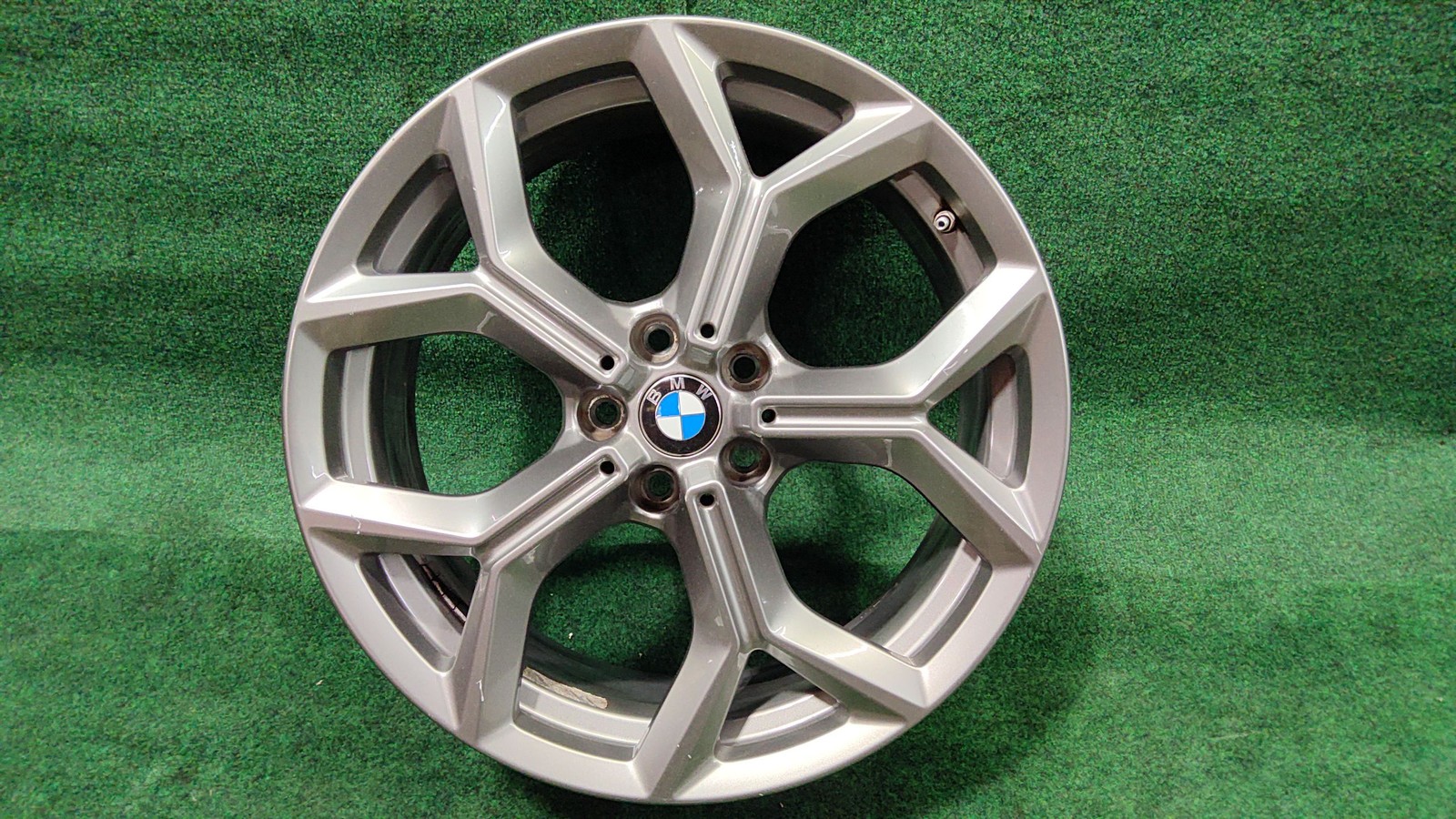 Bmw Wheel Alloy Gray 5Y-spoke 19x75 Oem 36116877327