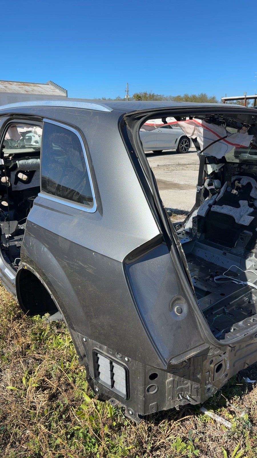 2017-2025 Audi Q7 Left Quarter Panel Samurai Gray Metalliic /3m3m Oem 4m0809837