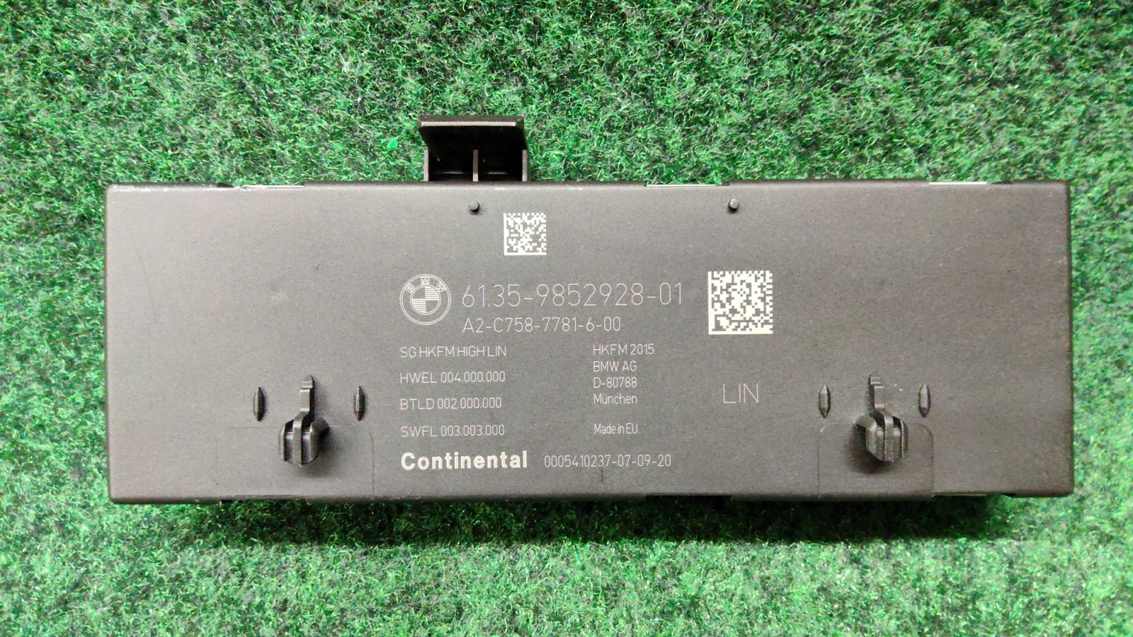 2017-2022 Bmw X7 Control Unit For Decklid Function Module Oem 61359852928 Origin