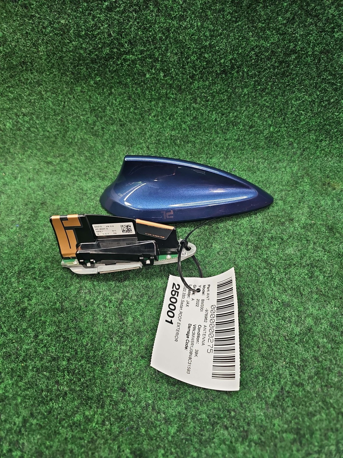 2019-2025 BMW 330I ROOF ANTENNA PHYTONICBLAU C1M OEM 65206826327 65209371344