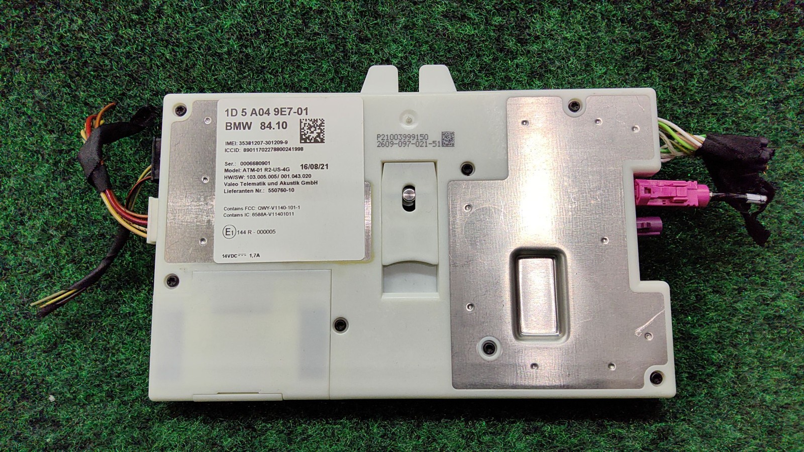 2016-2022 Bmw X1 Communicat Telematics Control Unit Oem 84109843936 84109843931