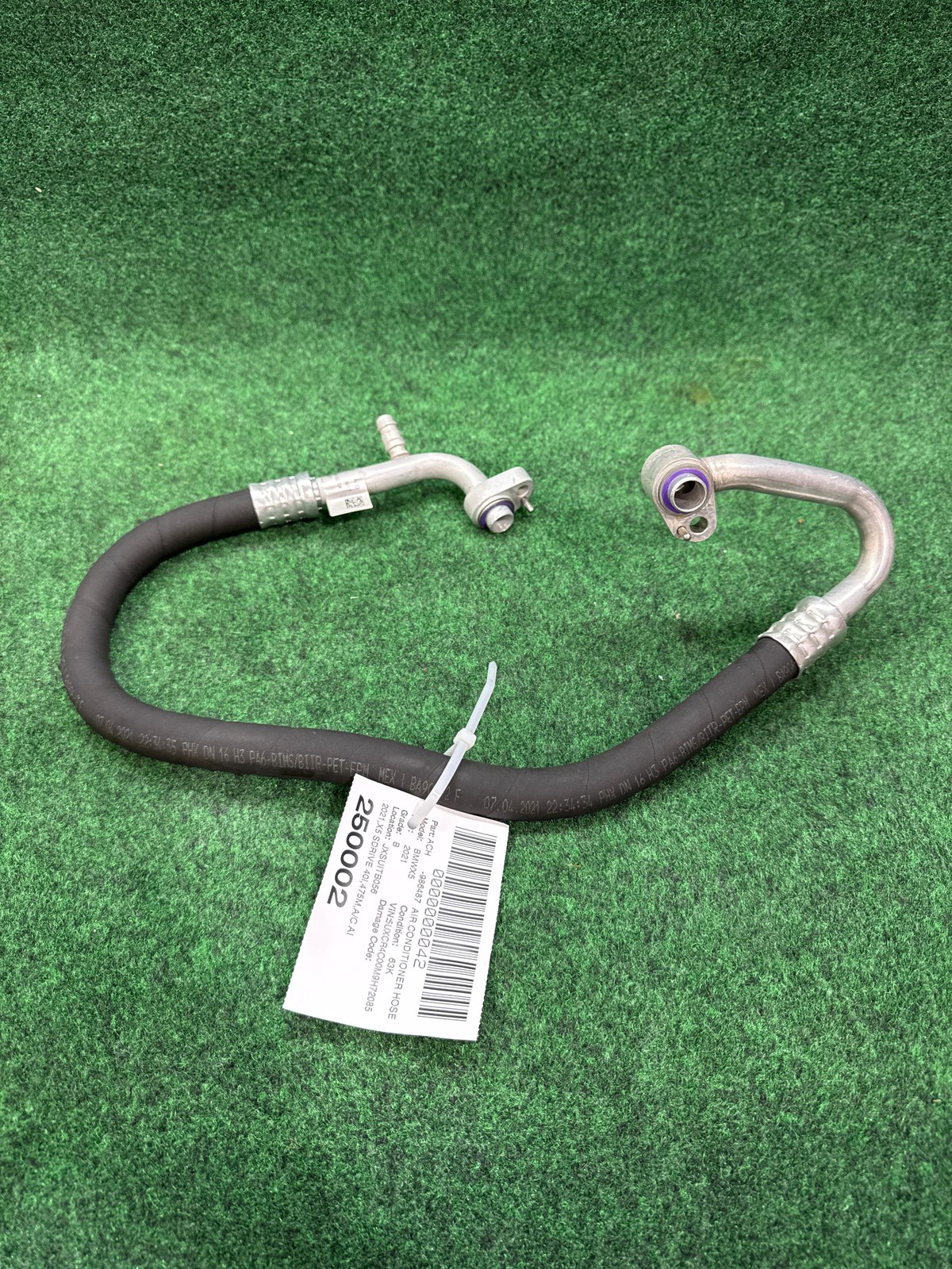 2019-2023 BMW X5 HVAC A/C Air Condition Suction Hose OEM 64539493987
