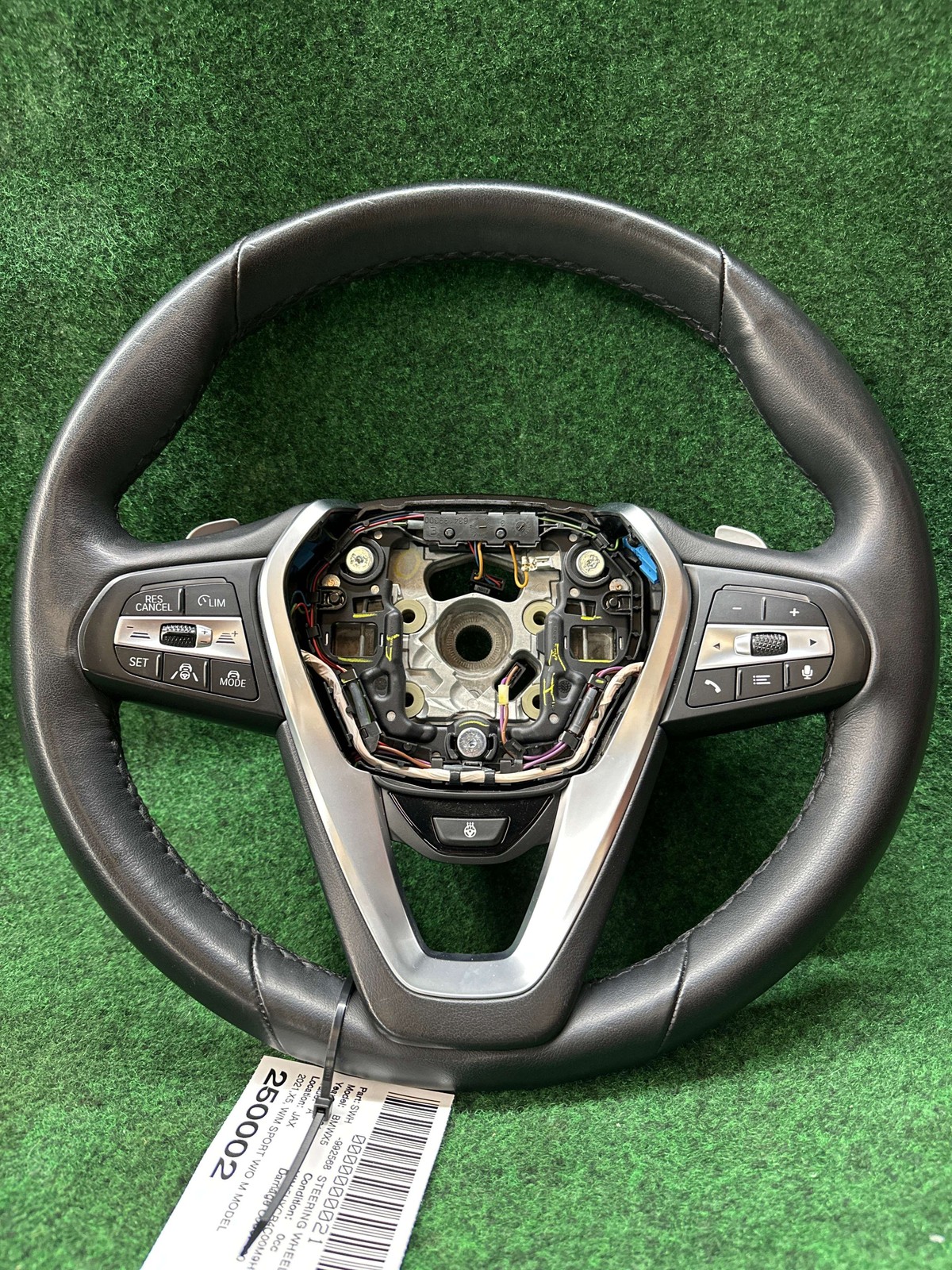 2016-2024 BMW X5 Leather Steering Wheel Heated OEM 32308008186