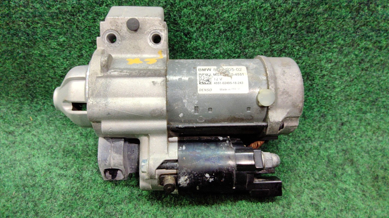 2019-2023 BMW X5 3.0L Engine Starter Motor OEM 12418671505