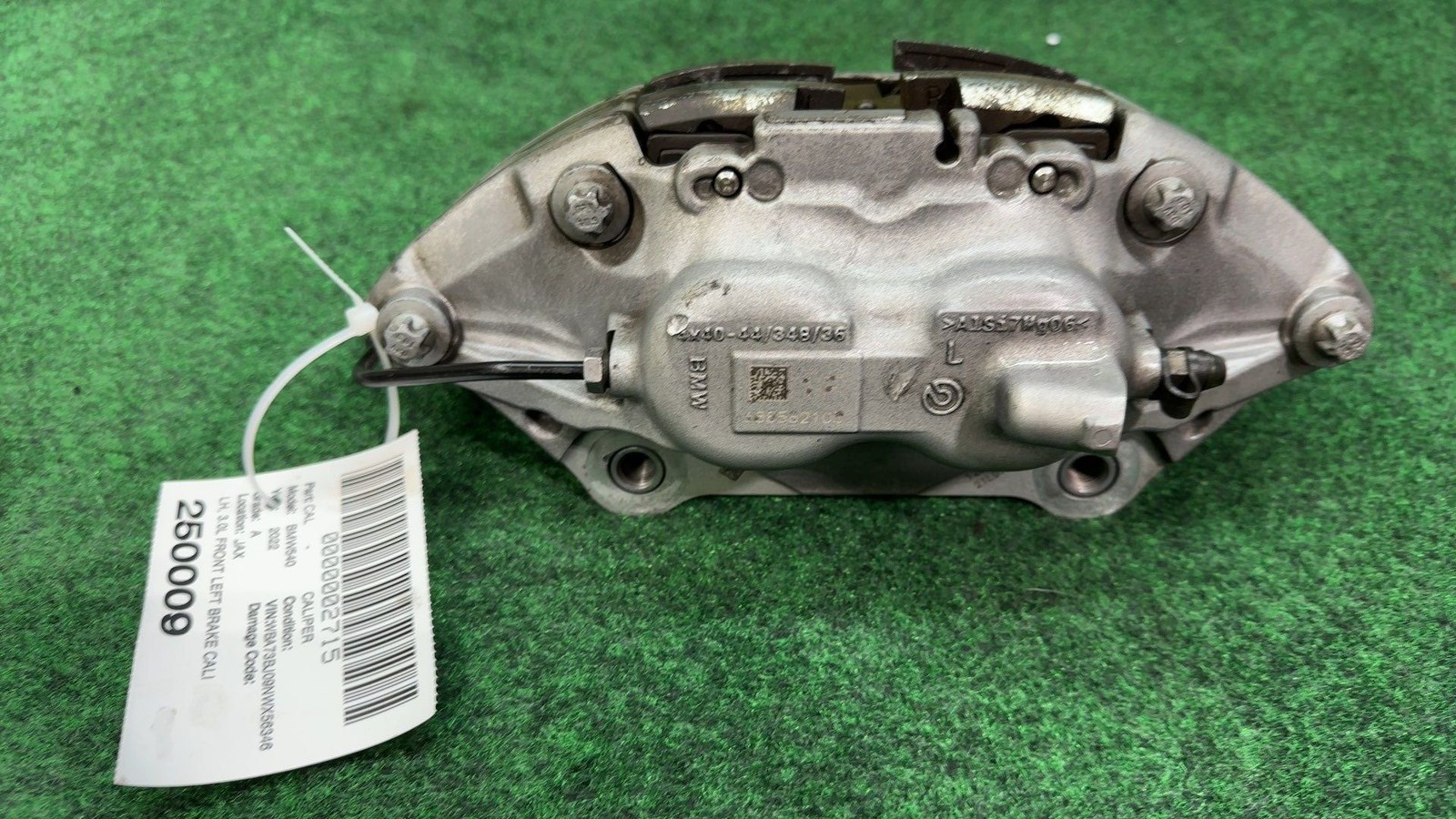 2017-2020 BMW 540i Front Left Caliper 34116871583