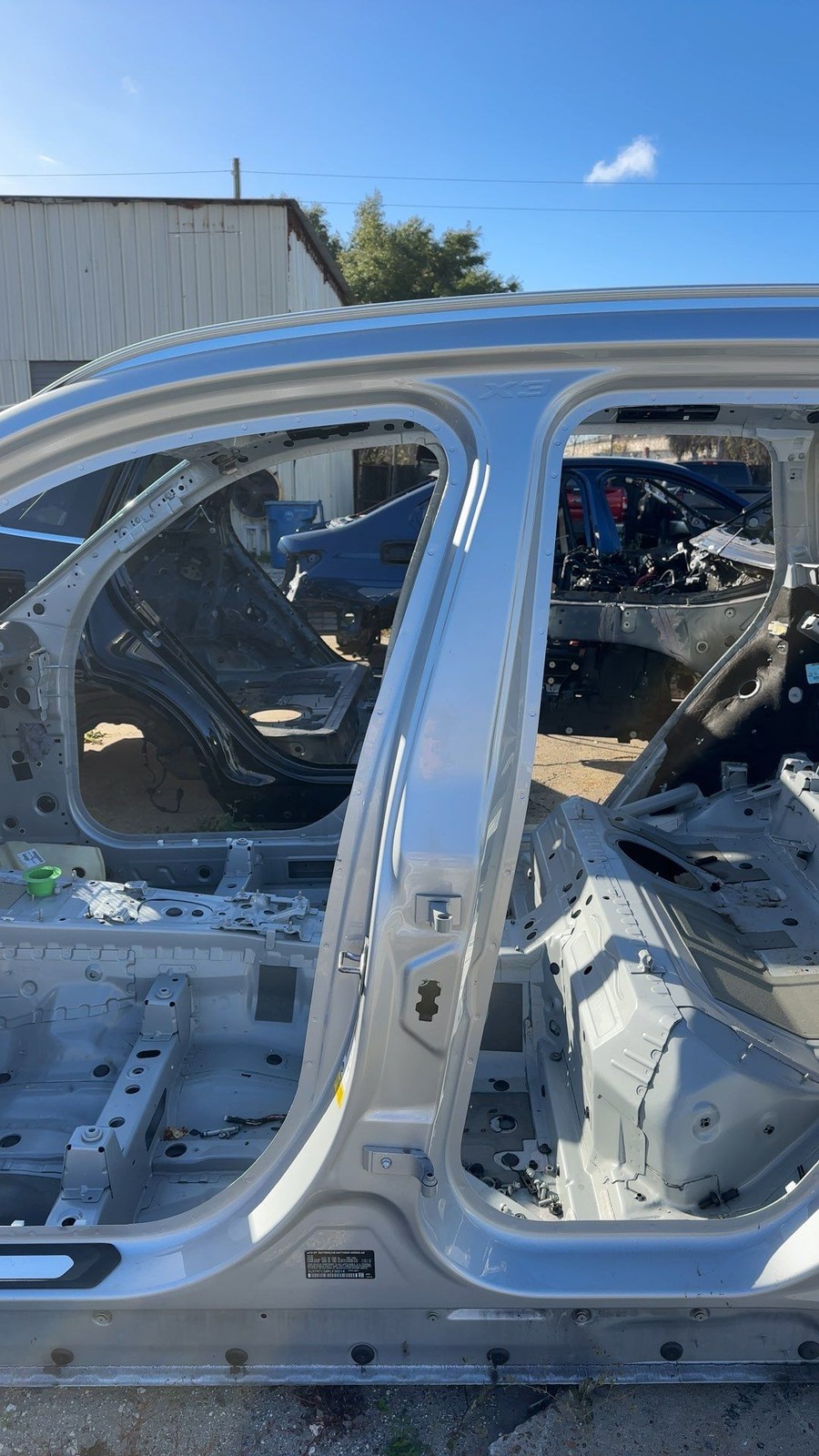 2016-2021 Bmw X3 Center Pillar Left Lh Oem 41007494061