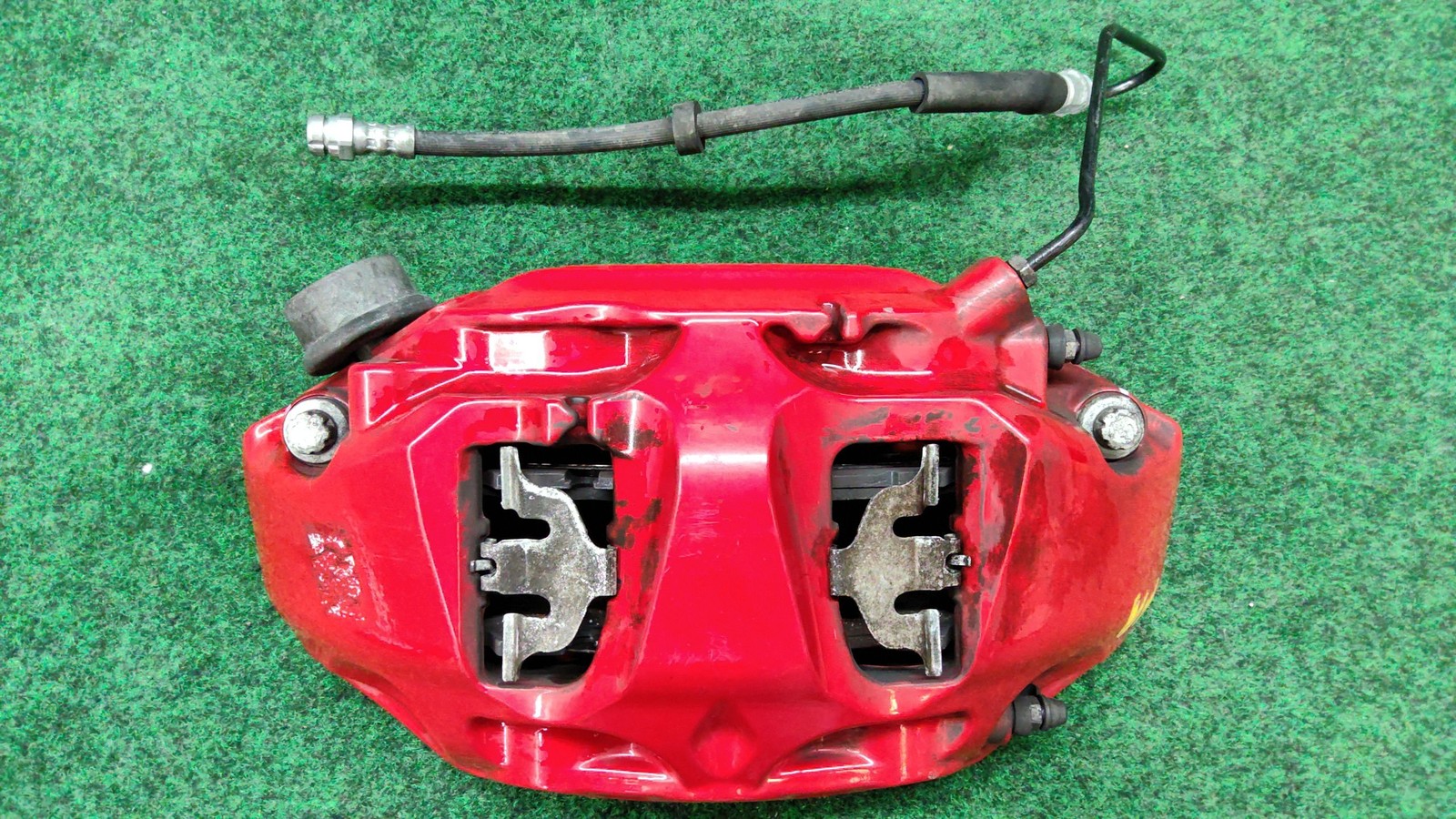 2018-2024 Audi S4 Front Caliper Color Red 47K Miles OEM 8W0615108G 8W0615106CR