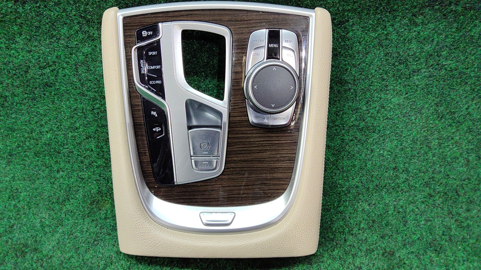 2016-2019 BMW 740i Front Center Console Wood Trim Panel OEM51169384386