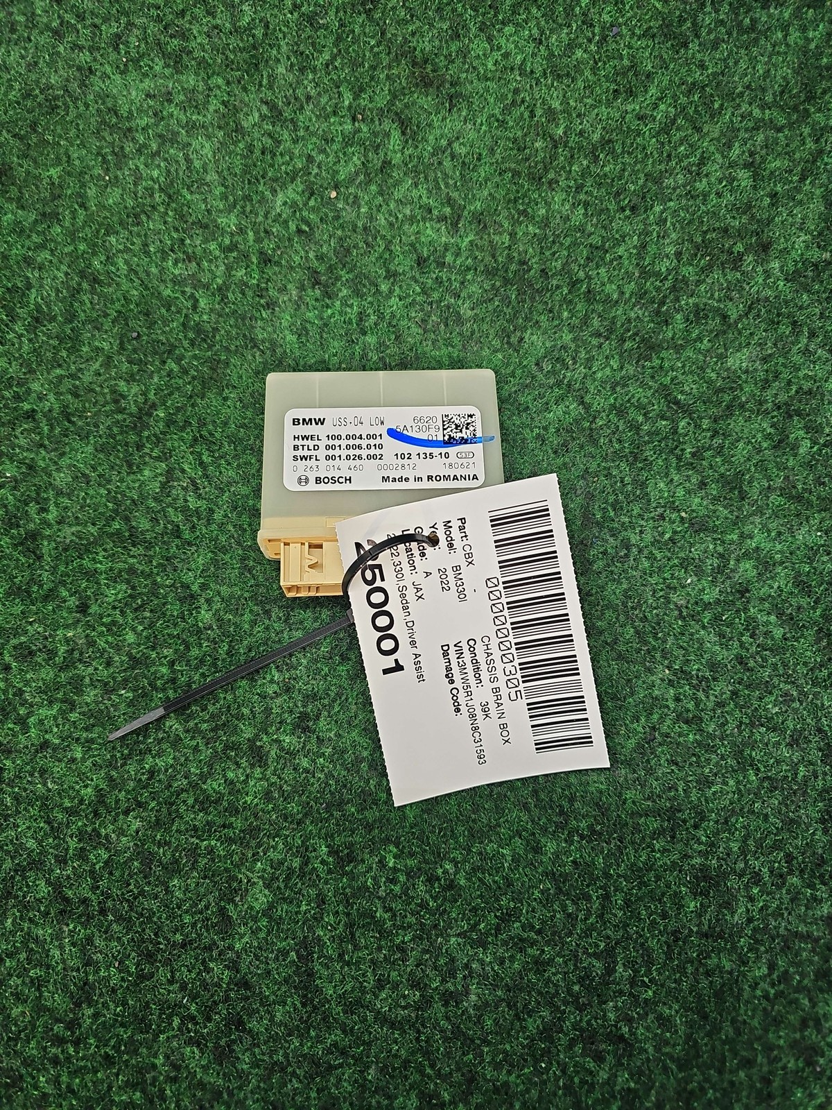 2018-2024 BMW 330i PDC Parking Distance Control Module OEM 66209873546