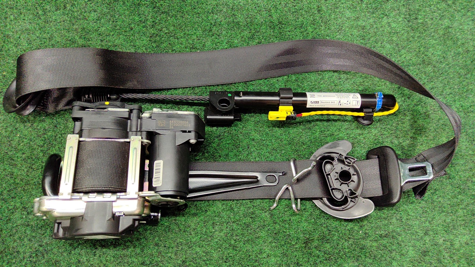 2018-2020 Audi Sq5 Front Right Seat Belt Black Oem 80a857706k 80a857620