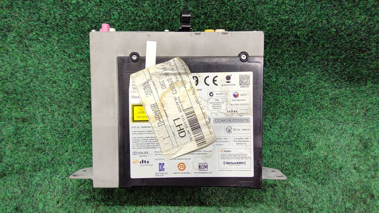 2017-2018 BMW 330i Radio Audio Receiver Control OEM 65128794123