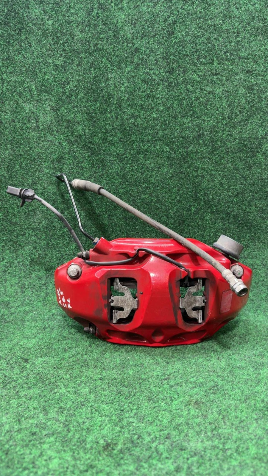 2017-2024 Audi Sq5 Front Left Brake Caliper Red 54k Mls Red Oem 80a615105