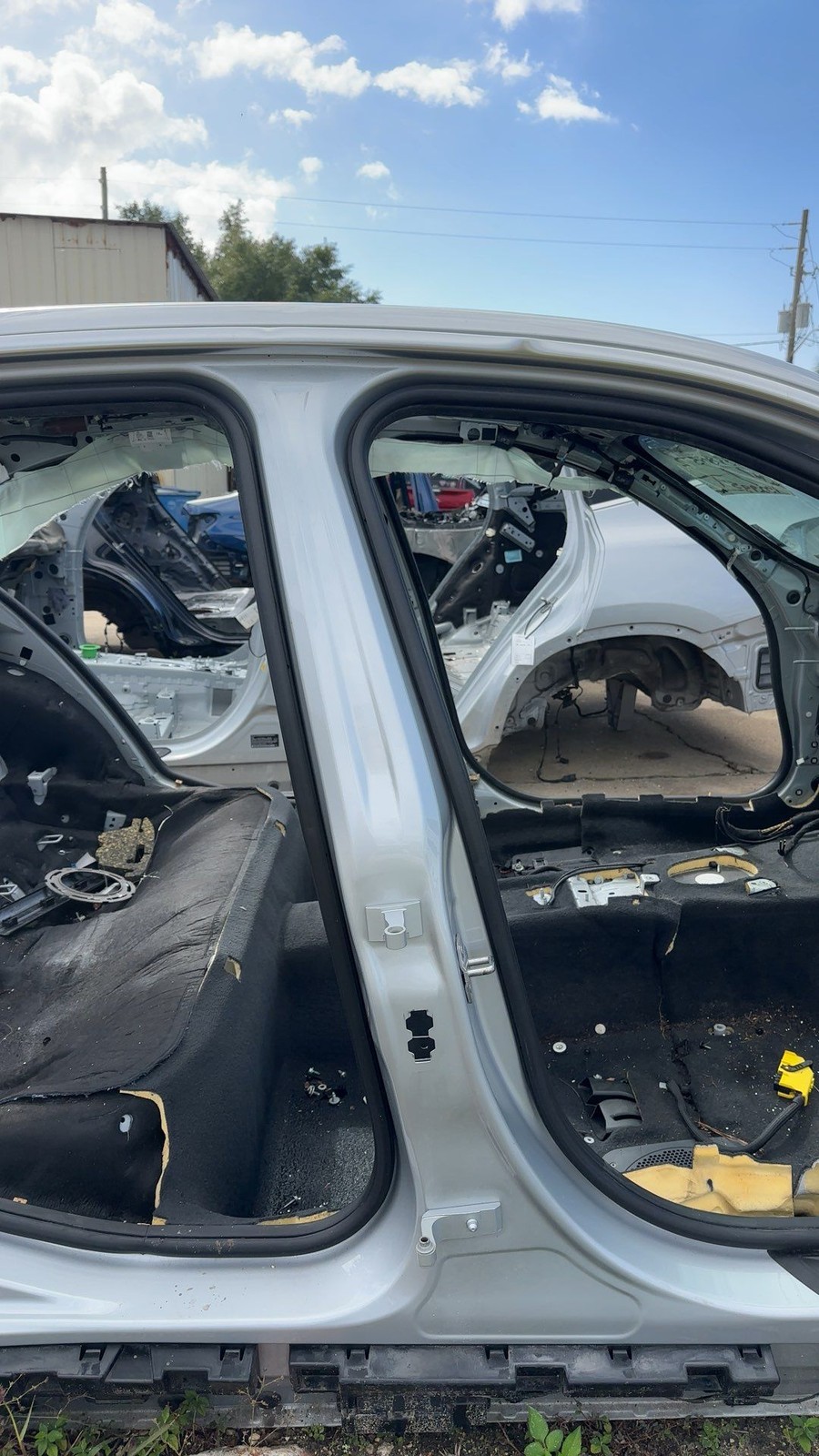 2012-2018 BMW 330i Center Pillar Right Passenger Side OEM