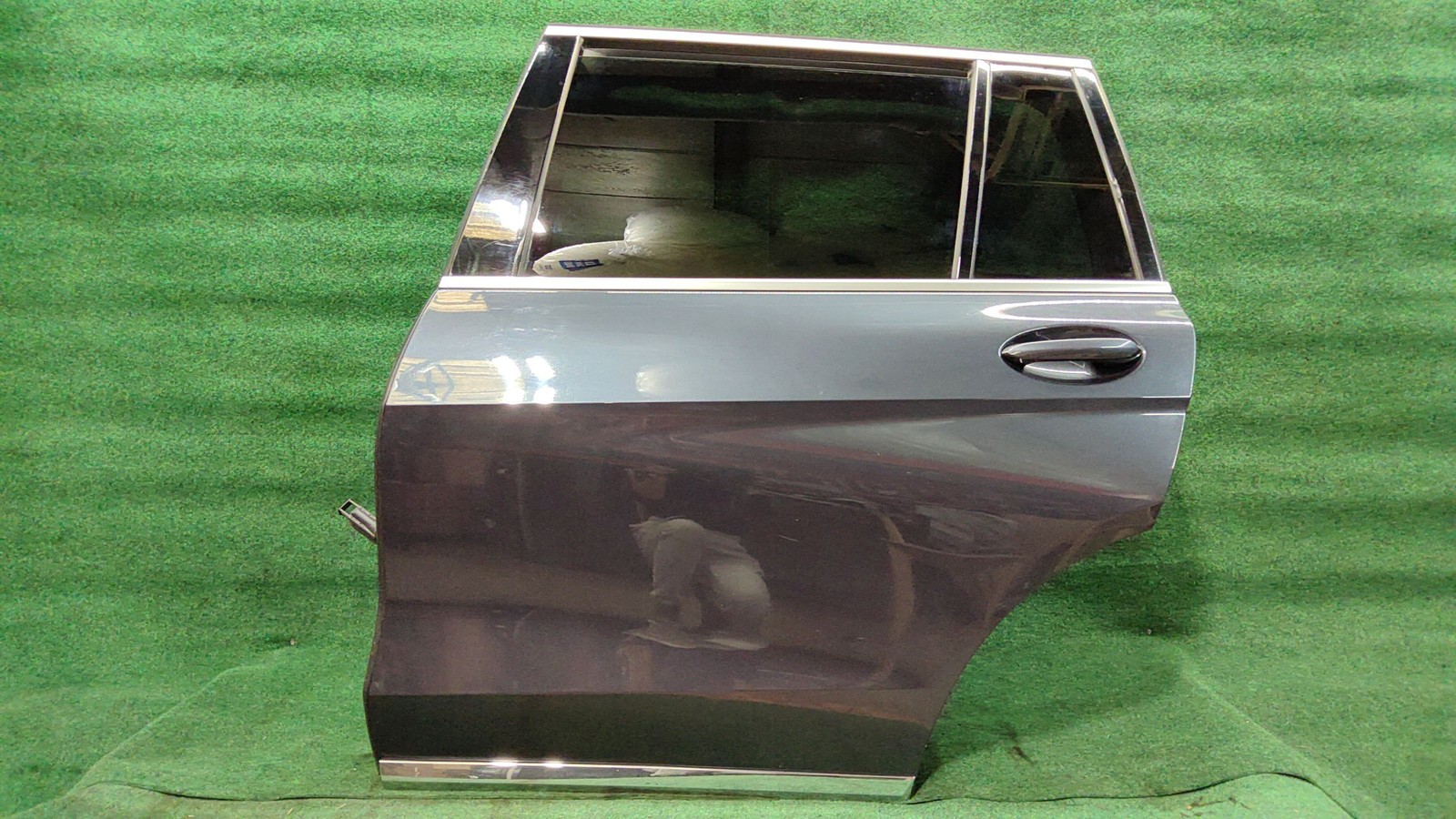 2019-2022 Bmw X7 Rear Door Left Lh Acrilic Grey Metalli/c27 Oem 41527931201