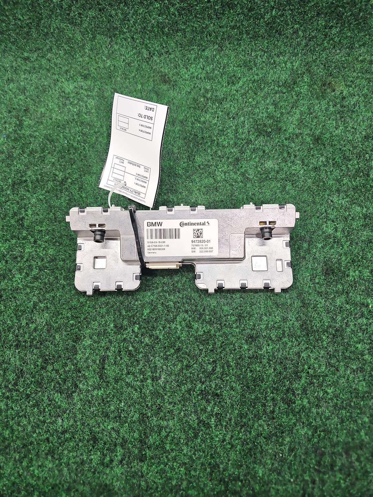 2019-2021 BMW 530i Front Windshield Lane Departure System Camera OEM 66515A081A1