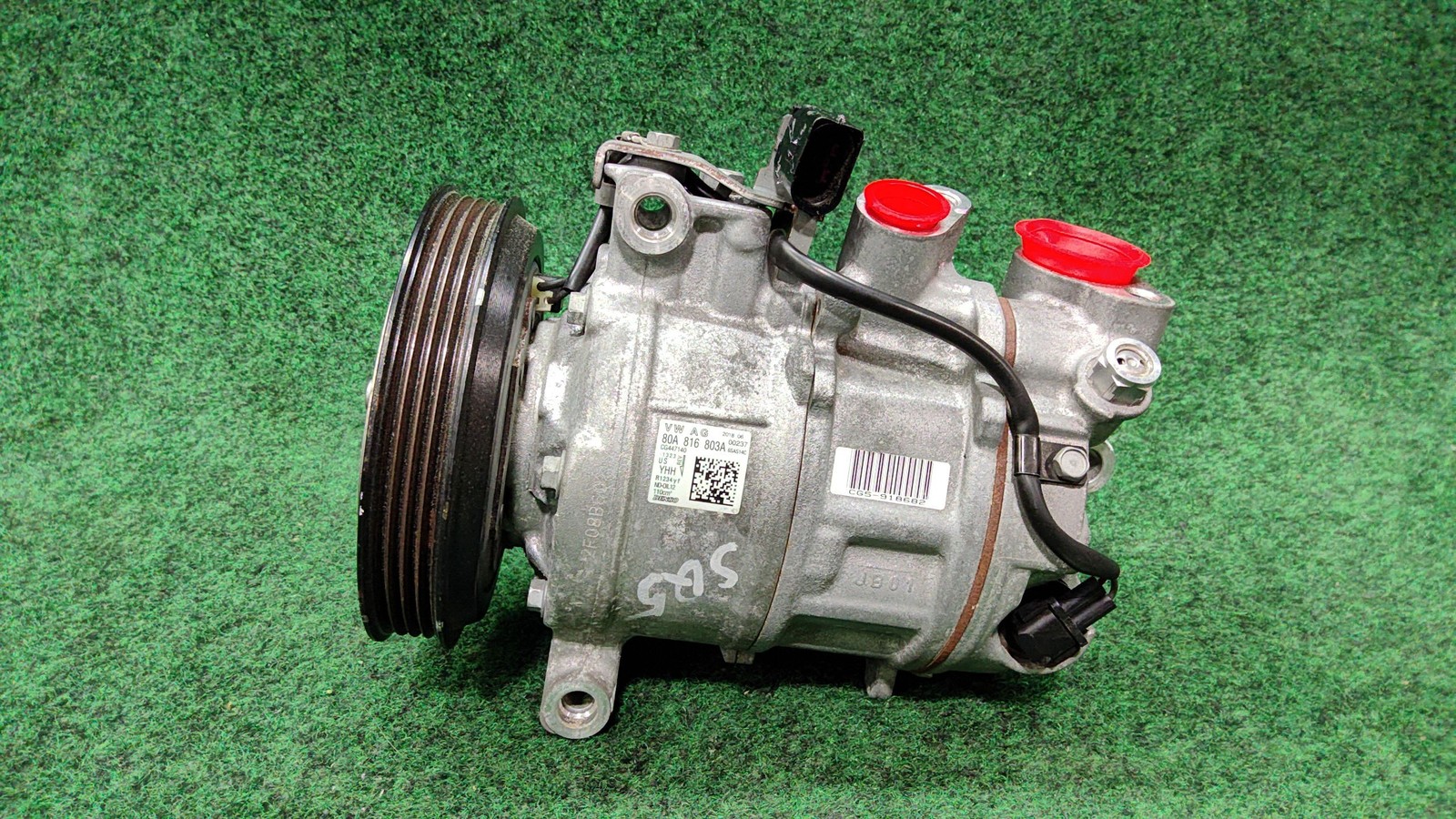 2017-2023 Audi SQ5 A/c Compressor 54k Miles Oem 80a816803a